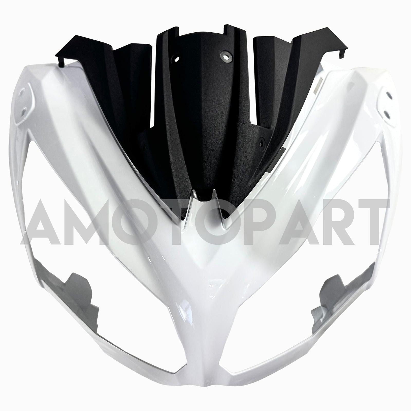 Amotopart 2012-2016 Kawasaki Ninja 650 ER6F Black White Fairing Kit