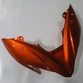 Amotopart Kawasaki ER6F/Ninja650R 2017-2019 Gloss Dark Orange Fairing Kit