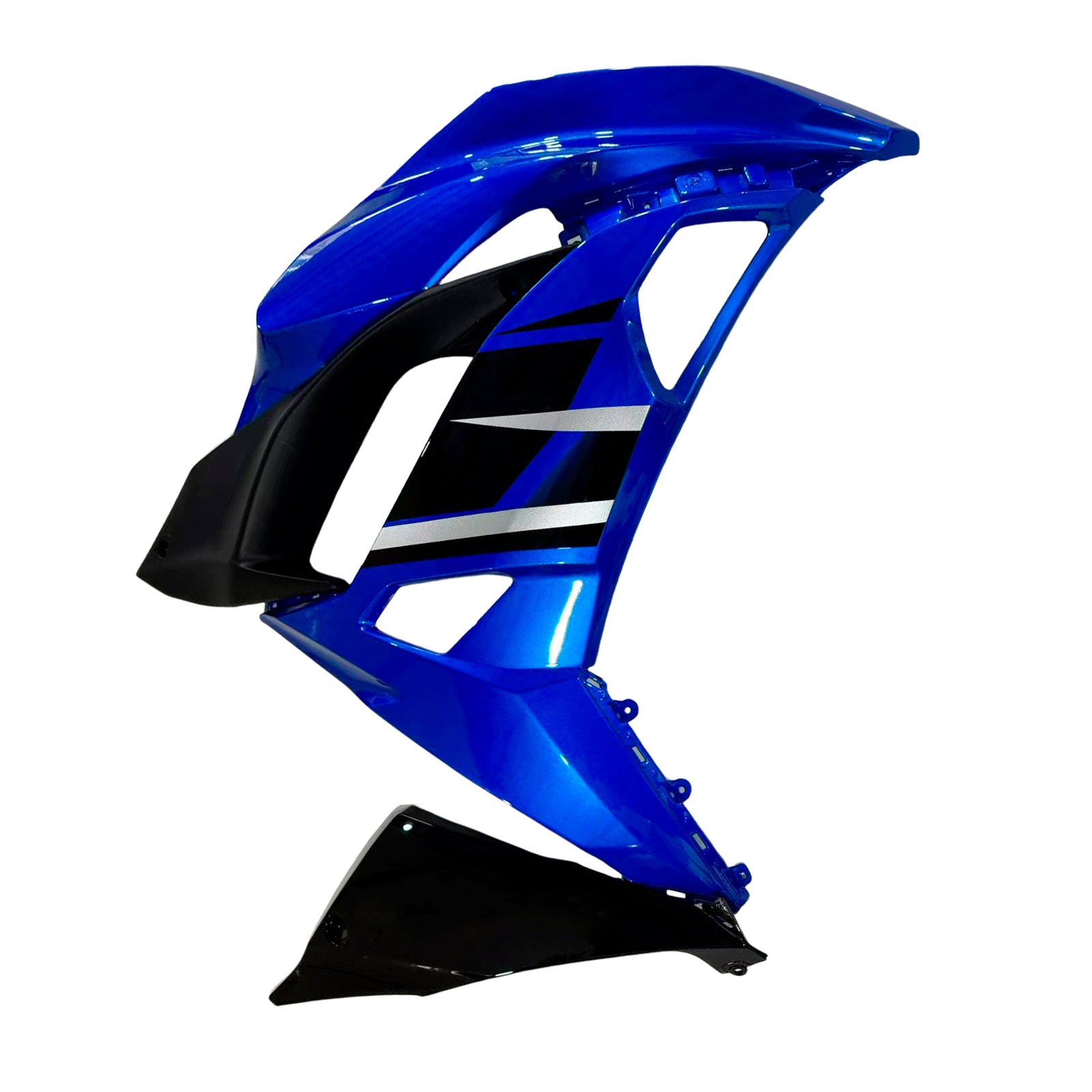 AMOTOPART KAWASAKI ER6F/NINJA650R 2017-2019 Glossy Blue Fairing Kit