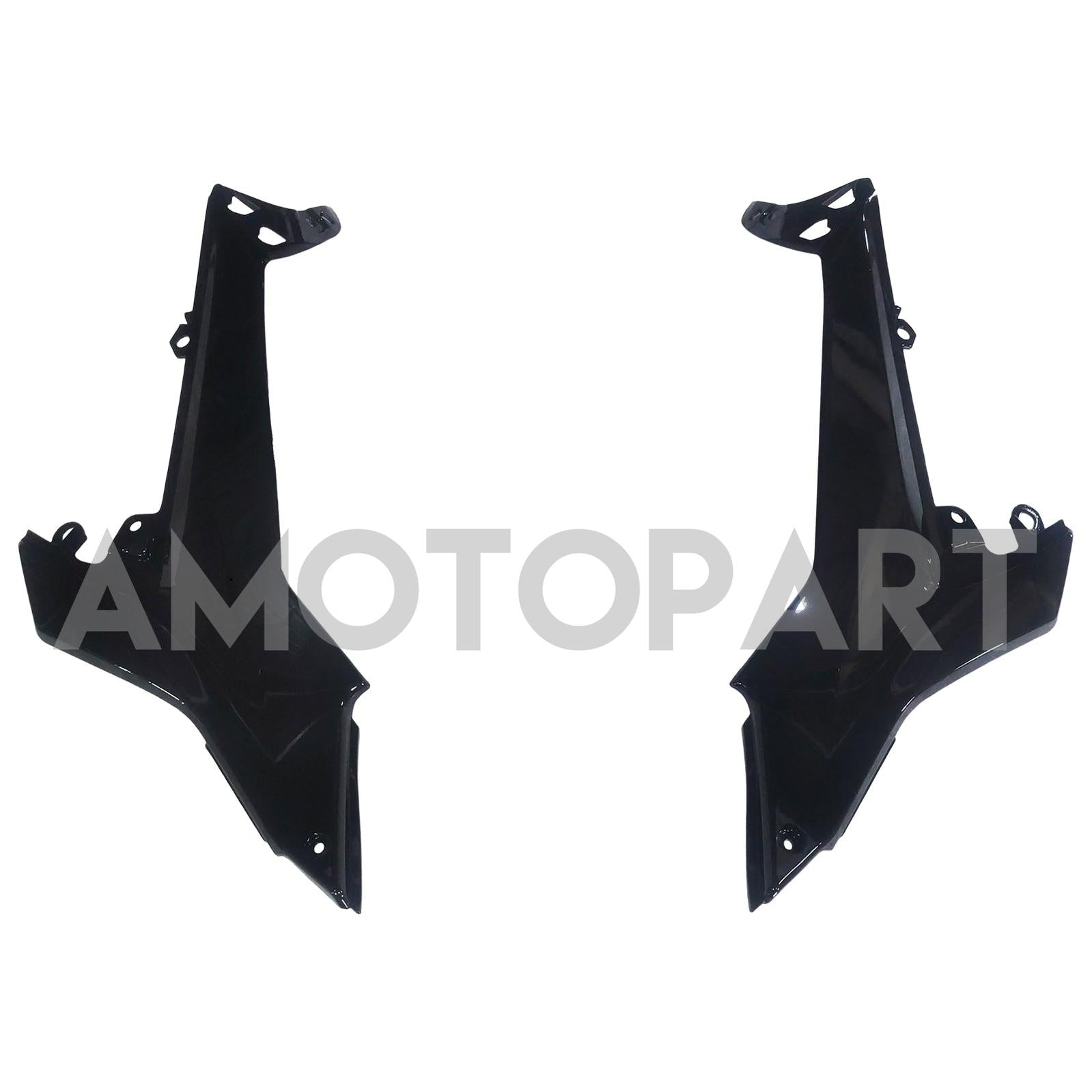 Amotopart 2017-2019 Kawasaki ER6F/NINJA 650R Black Style 1 Fairing Kit