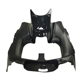 Amotopart Verkleidungssatz für Kawasaki ER6F/Ninja650R 2017–2019, Schwarz/Hellblau