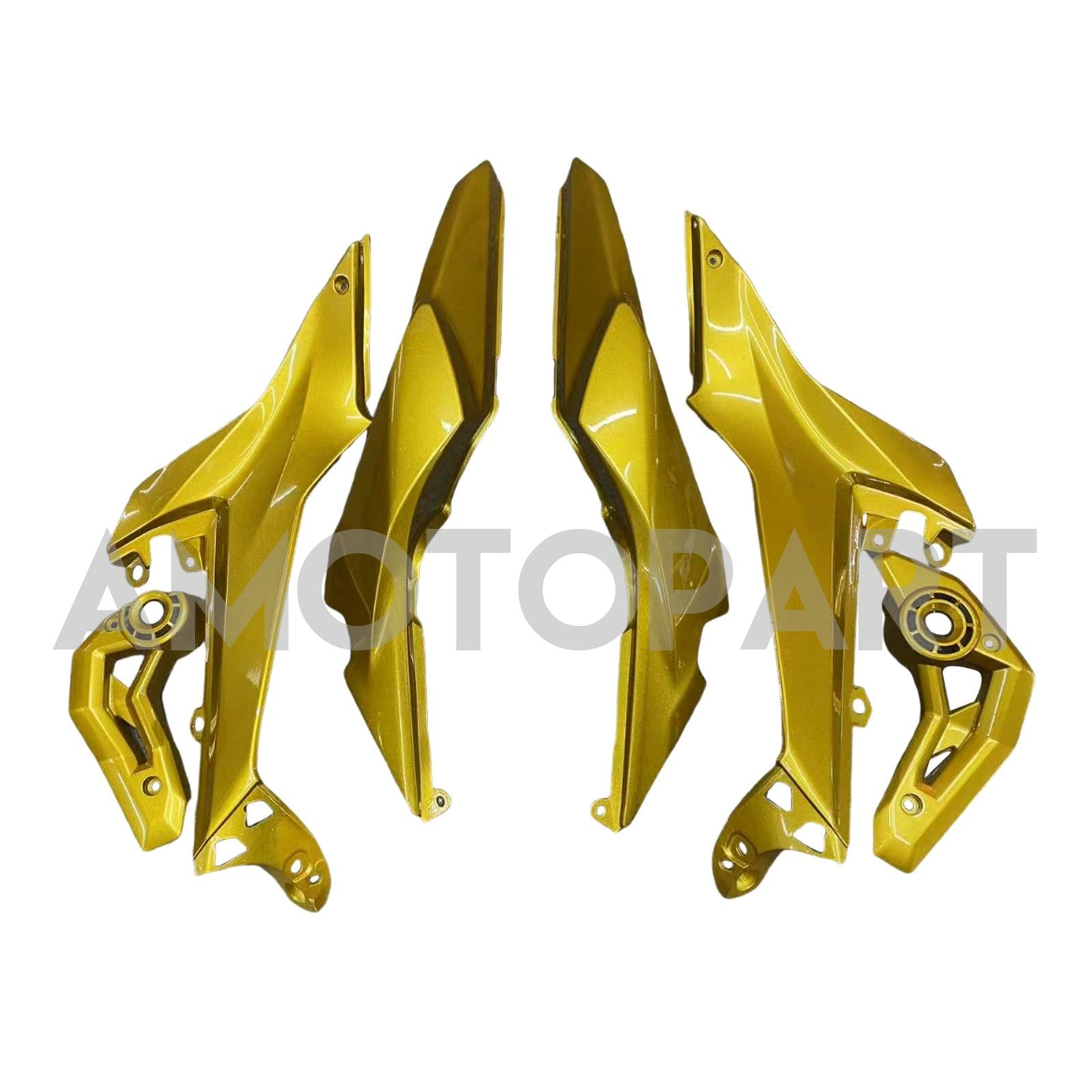 Amotopart 2017-2019 Kawasaki ER6F/Ninja 650R Kit de carenado de golf