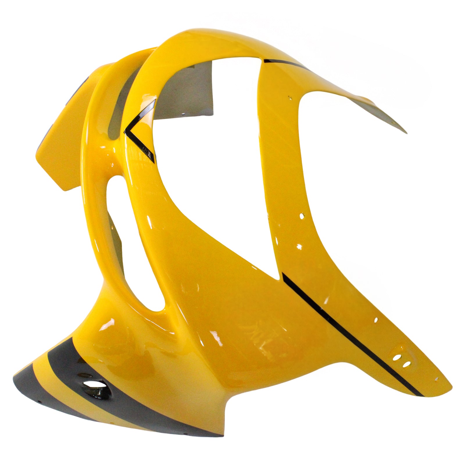 AMOTOPART KAWASAKI ZX6R 1998-1999 Yellow & Black Fairing Kit