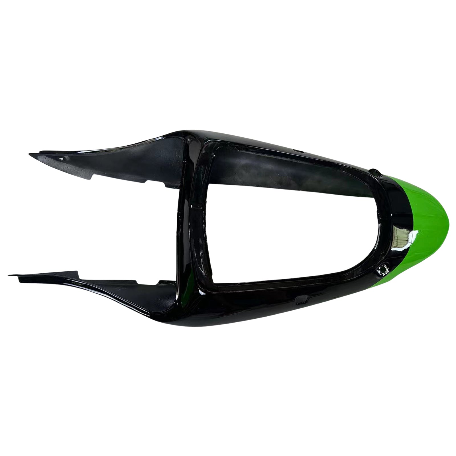 Amotopart 1998-1999 Kawasaki ZX6R Green&Black Style2 Fairing Kit