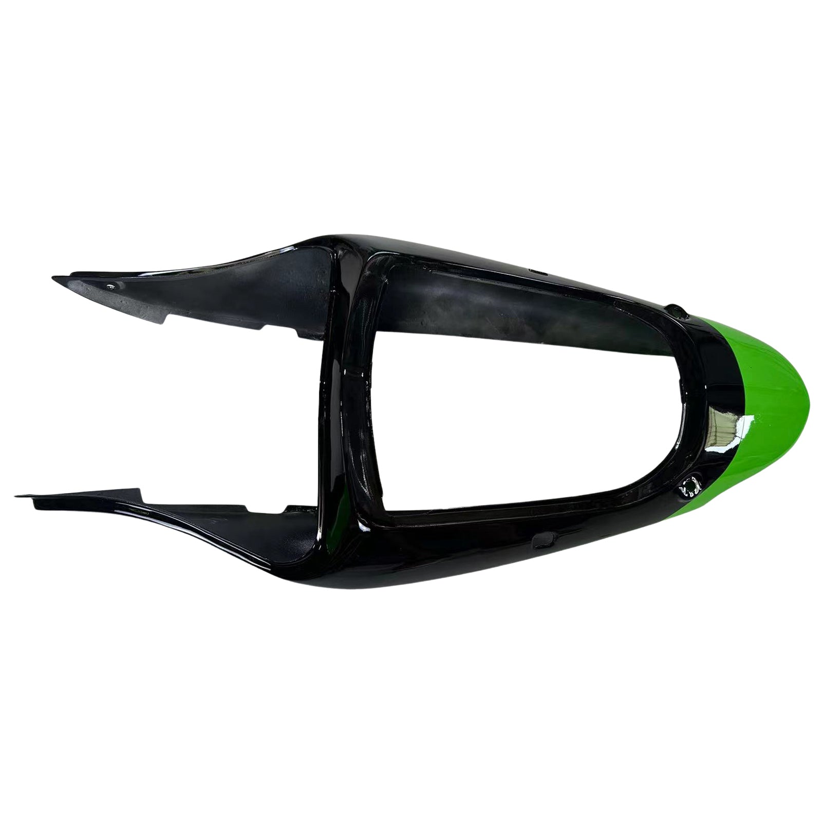 Amotopart 1998-1999 Kawasaki ZX6R Grün&Schwarzes Style2 Verkleidungsset