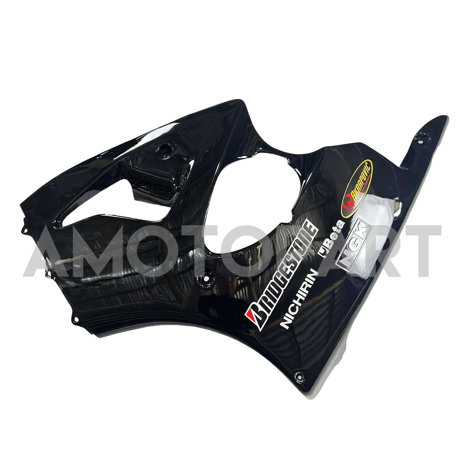 Amotopart 1998-1999 Kawasaki ZX6R Black Fairing Kit