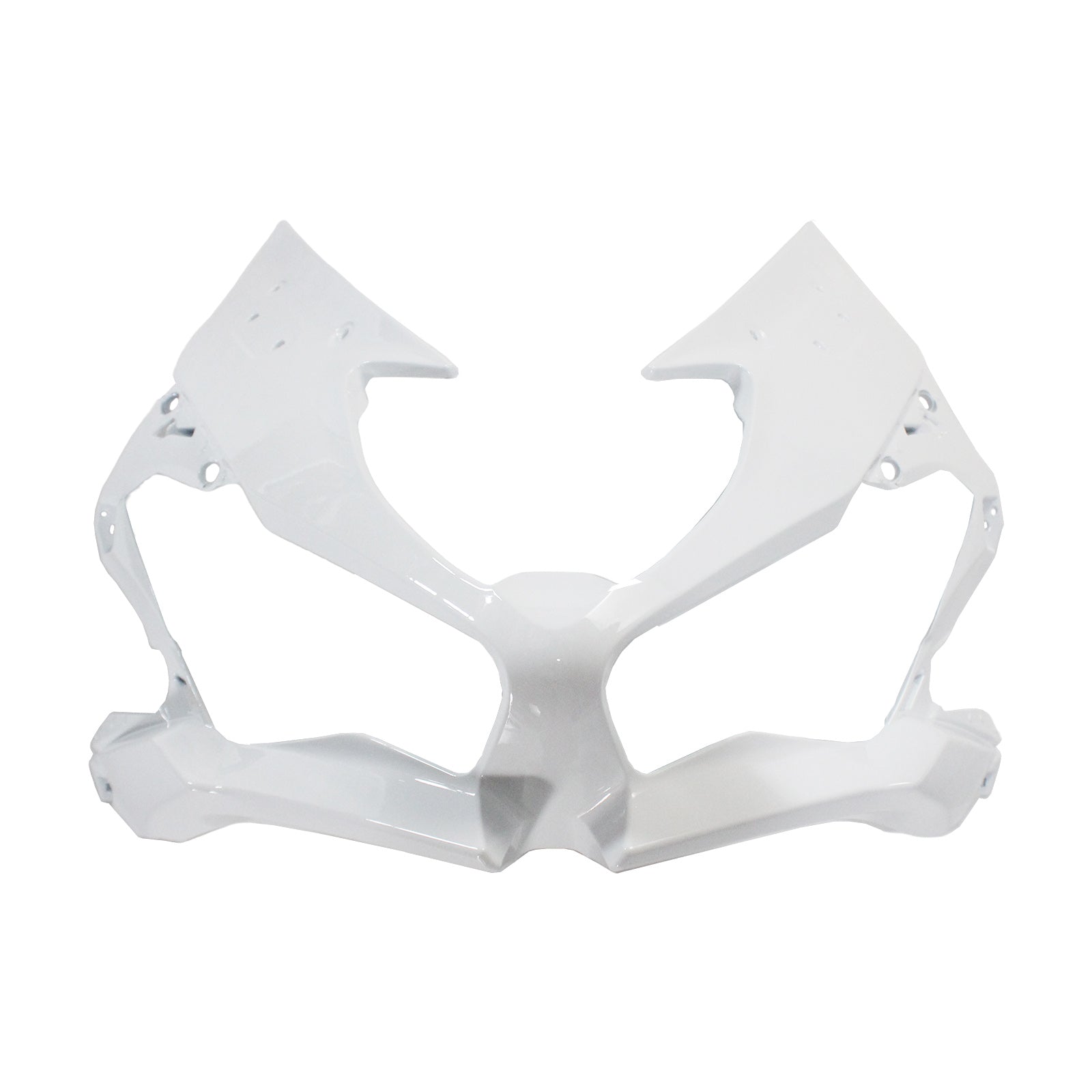 Amotopart 2019-2023 Kawasaki ZX6R White Gray Fairing Kit