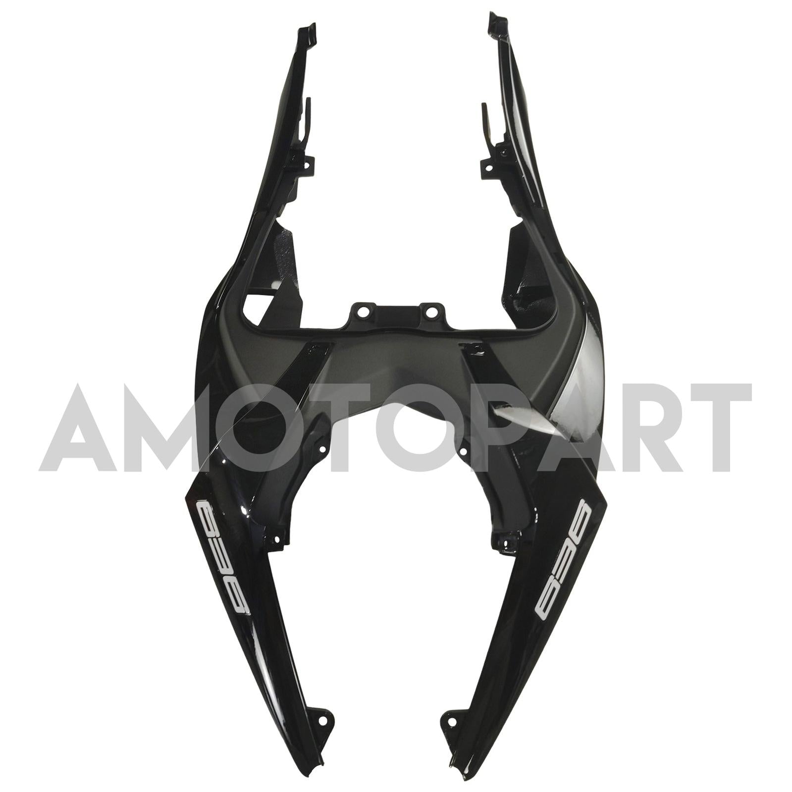 Amotopart Kawasaki 2019-2023 ZX6R Gloss Black Fairing Kit