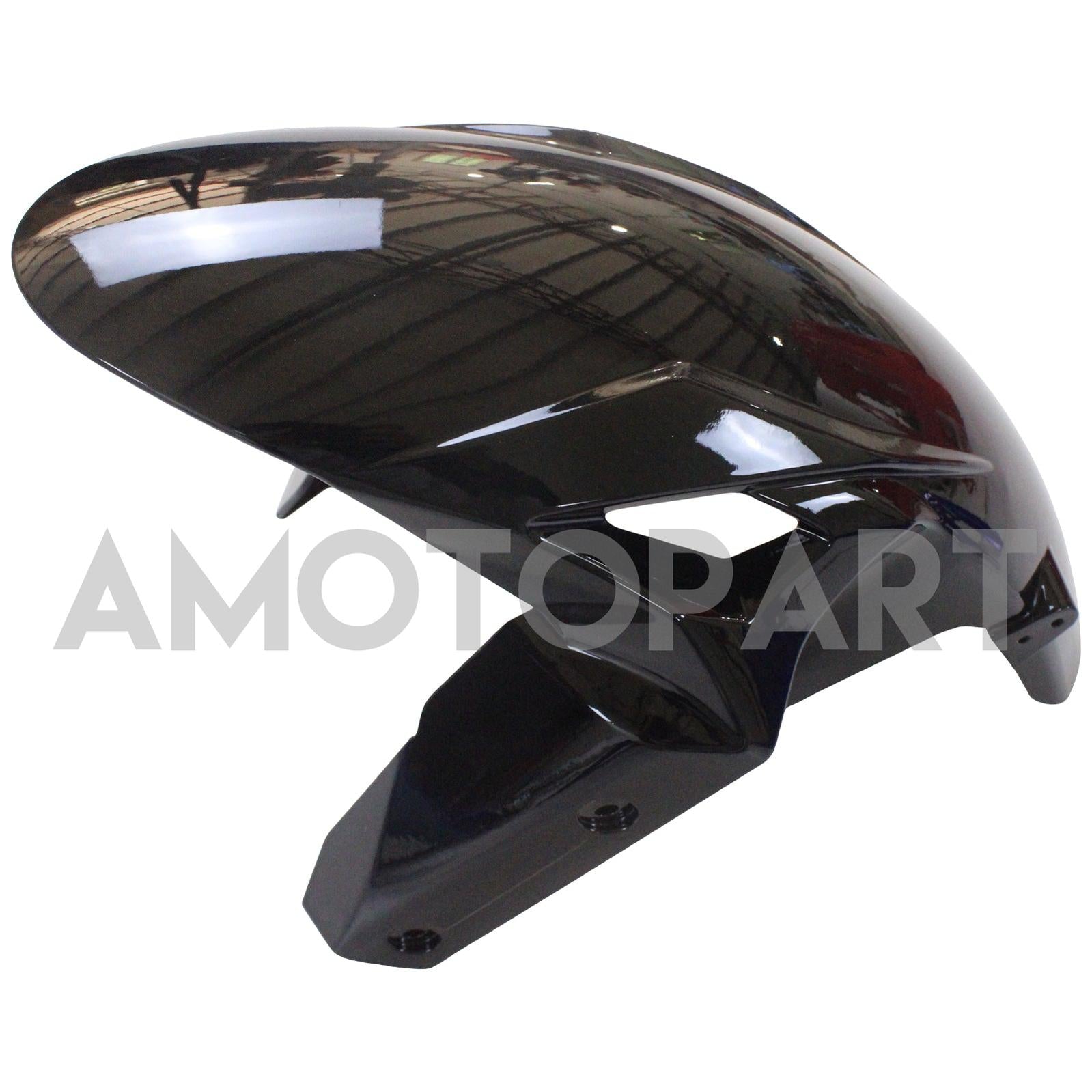 Amotopart 2019-2023 Kawasaki ZX6R Schwarz&Blaues Verkleidungskit