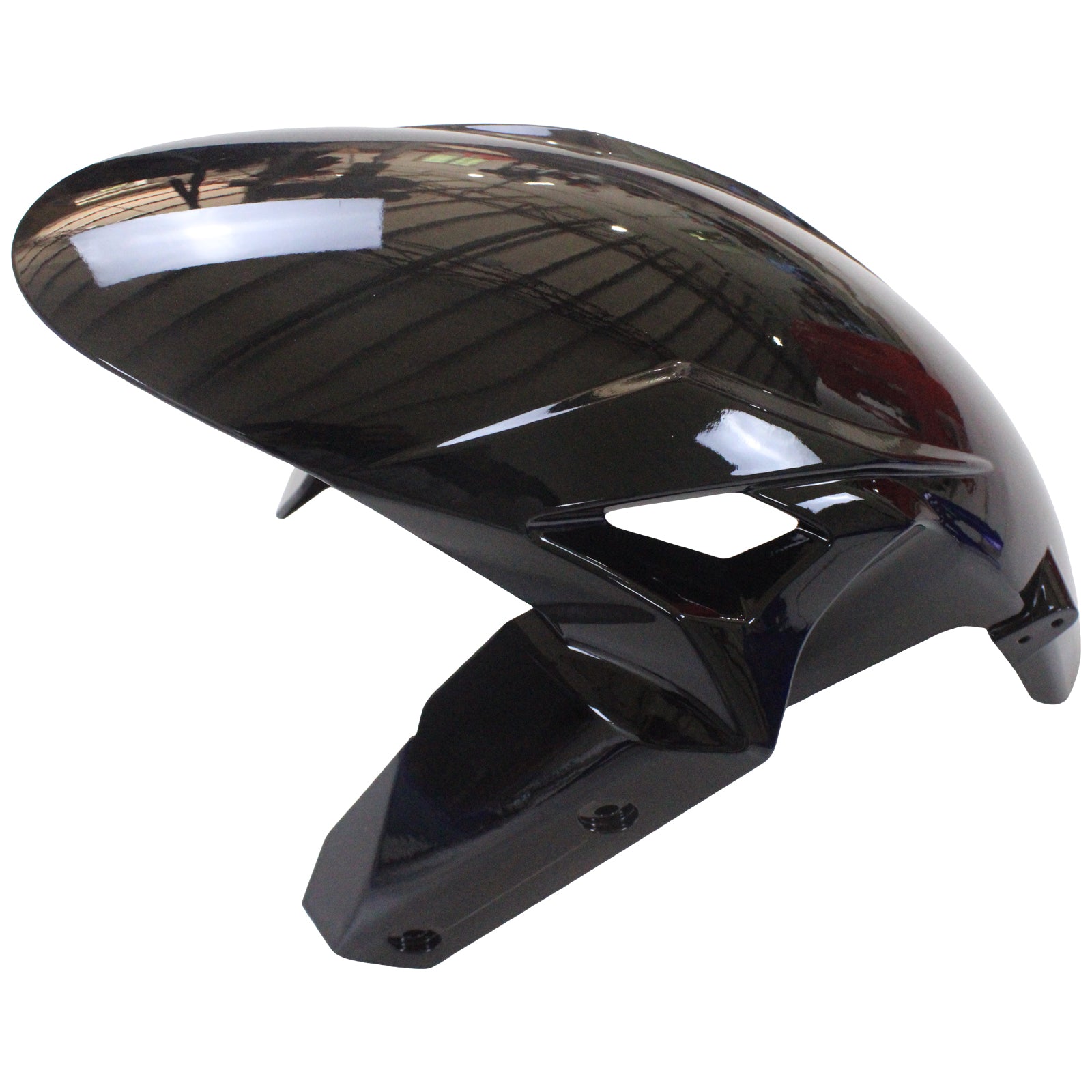 Amotopart 2019-2023 Kawasaki ZX6R Black & Blue Fairing Kit