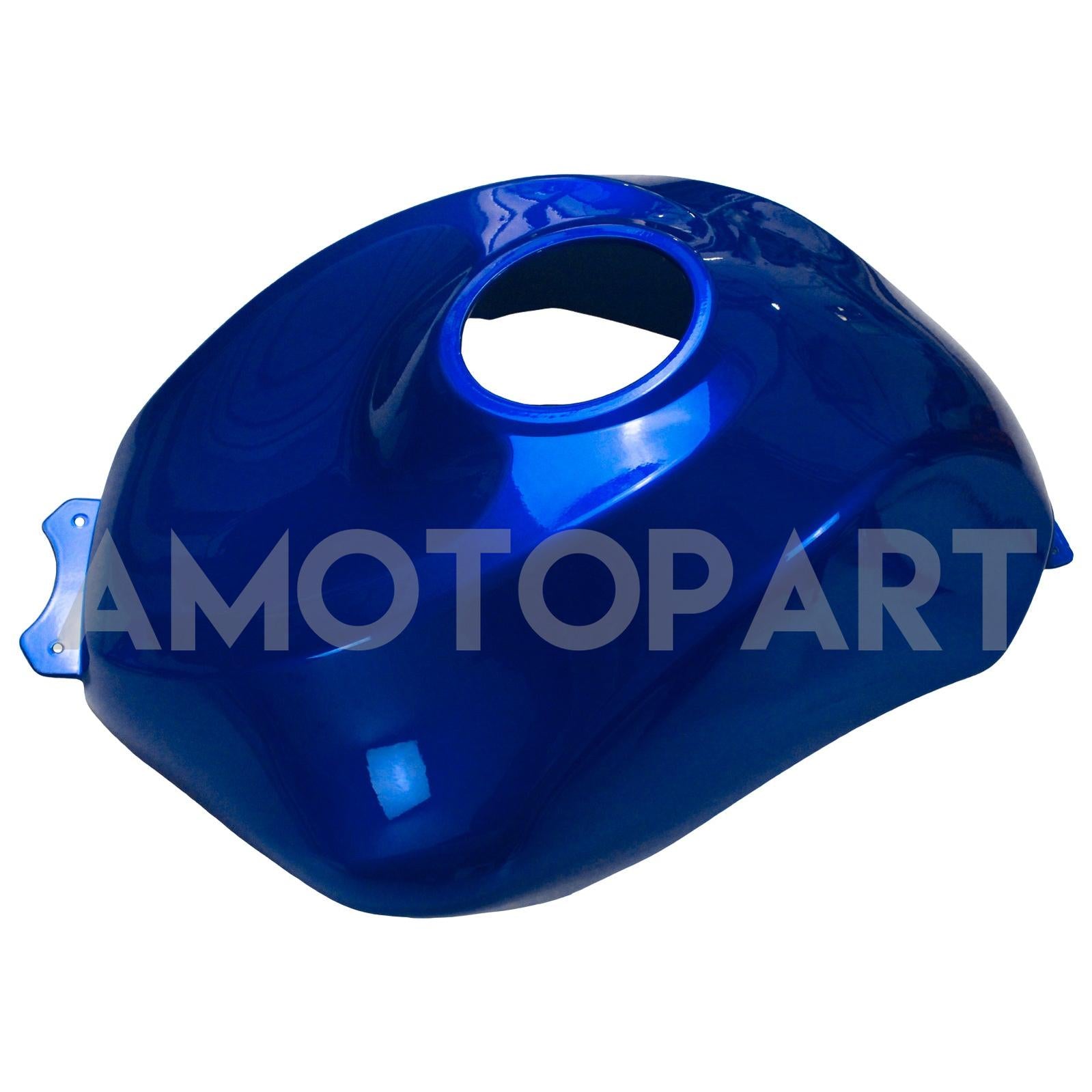 Amotopart 2019-2023 Kawasaki ZX6R Schwarz&Blaues Verkleidungskit