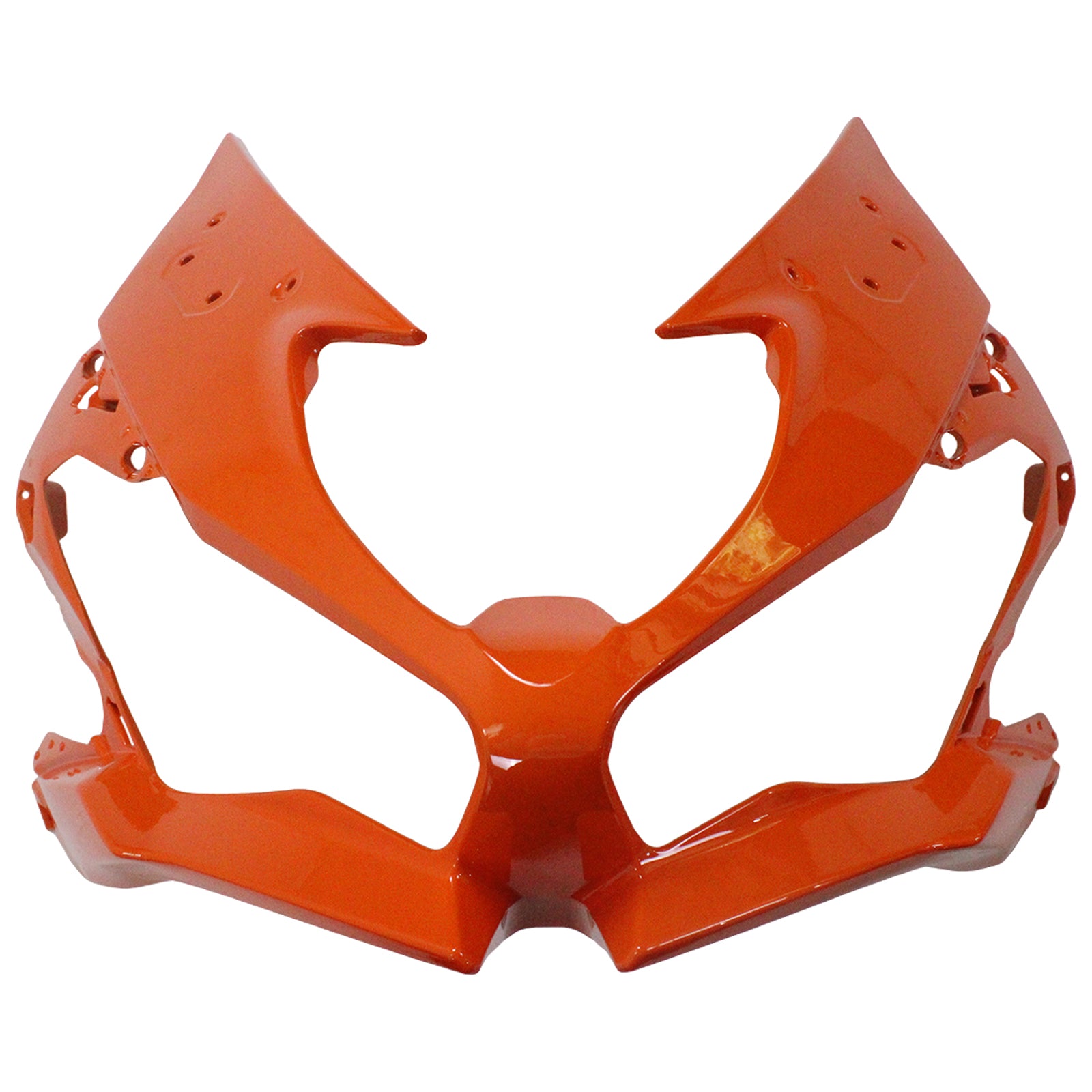 Amotopart 2019-2023 Kawasaki ZX6R Schwarz&Orangefarbenes Verkleidungsset