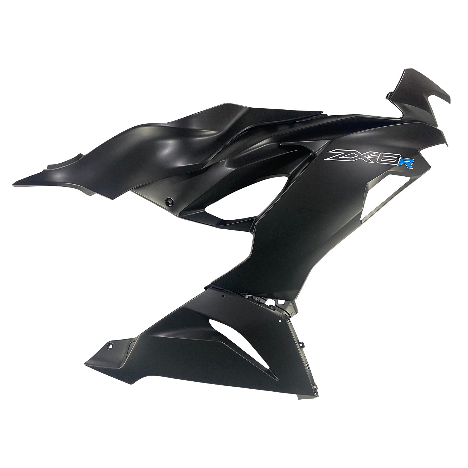 Amotopart 2019-2023 Kawasaki ZX6R Black Fairing Kit