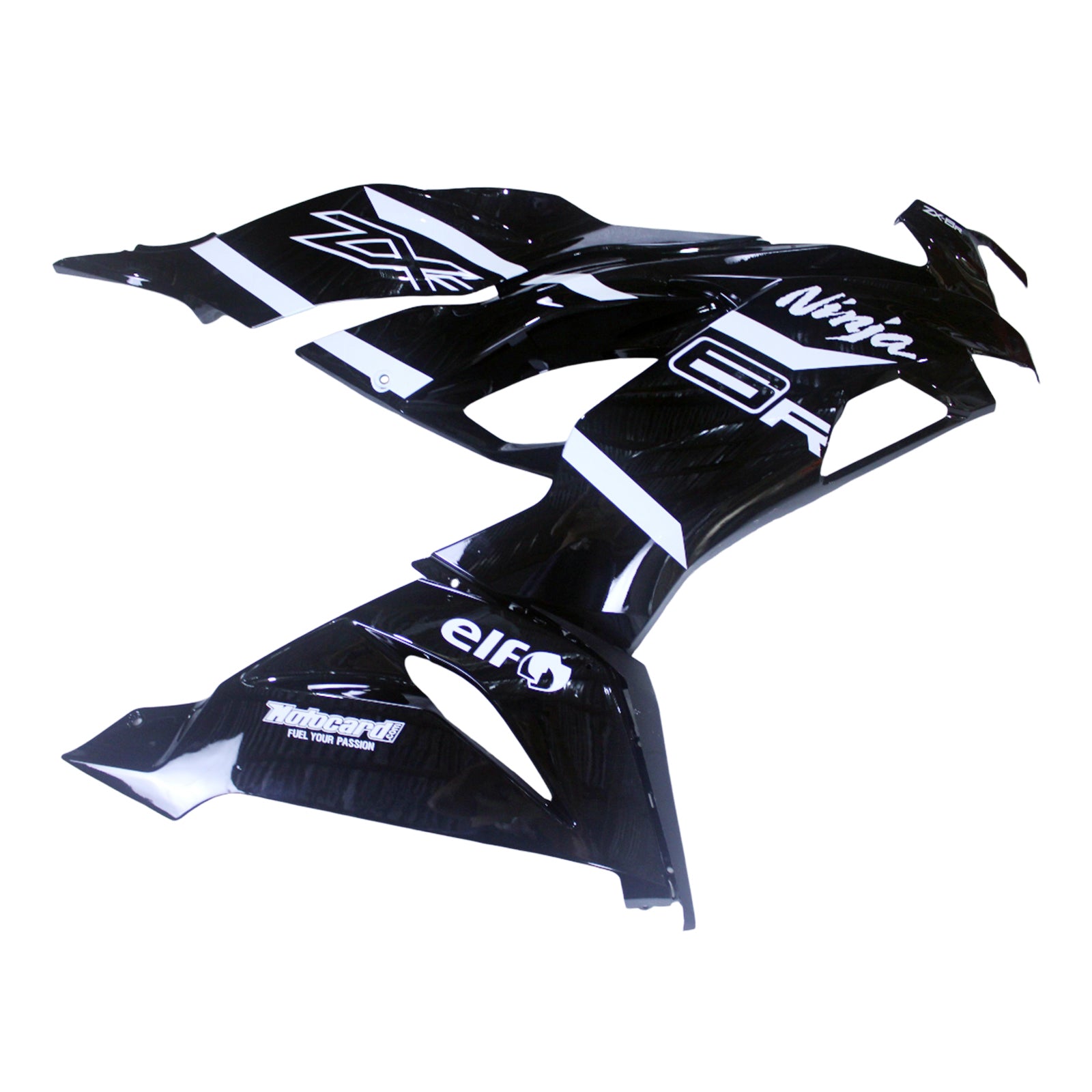 Amotopart 2019-2023 Kawasaki ZX6R Black Fairing Kit
