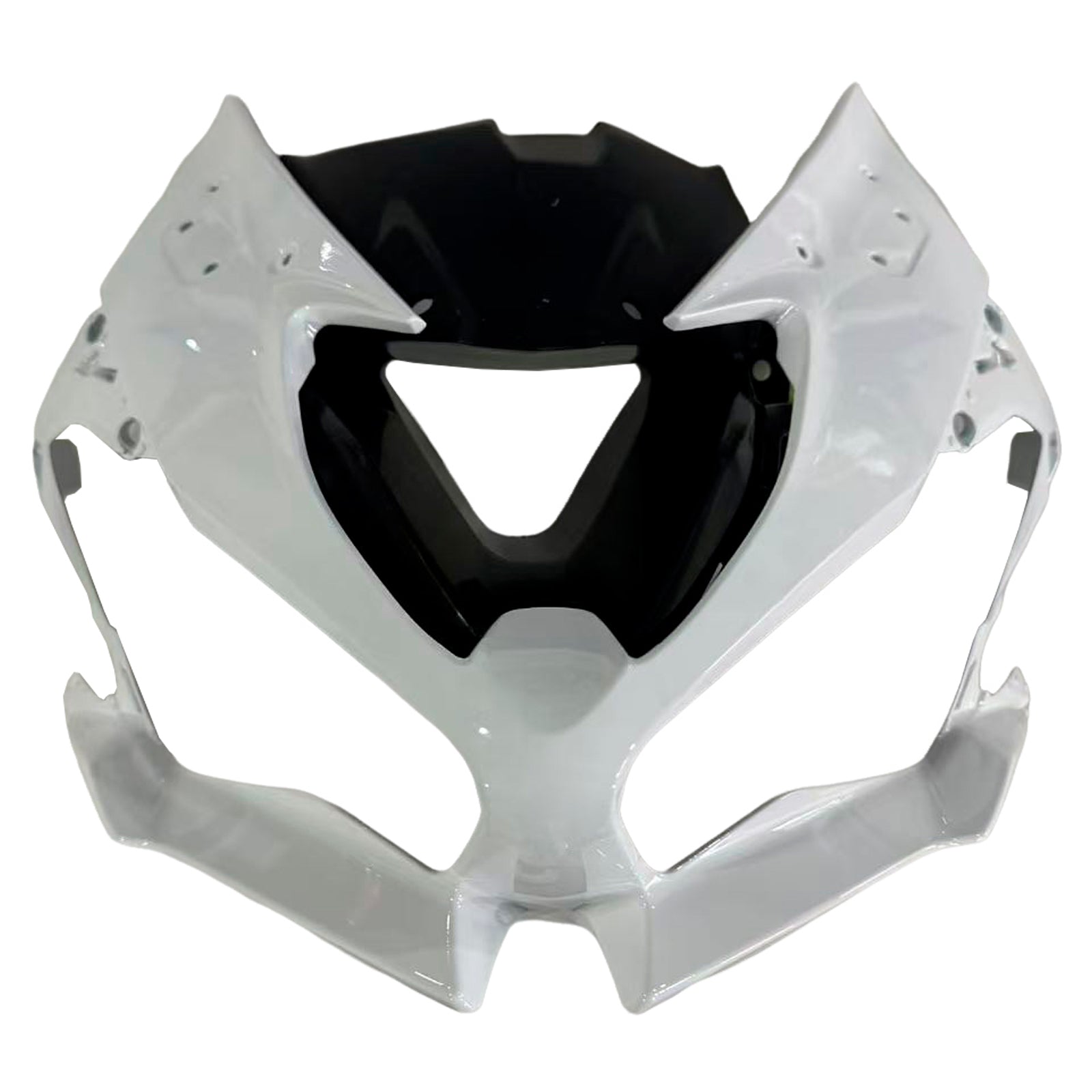 Amotopart 2019-2023 Kawasaki ZX6R White Blue Fairing Kit