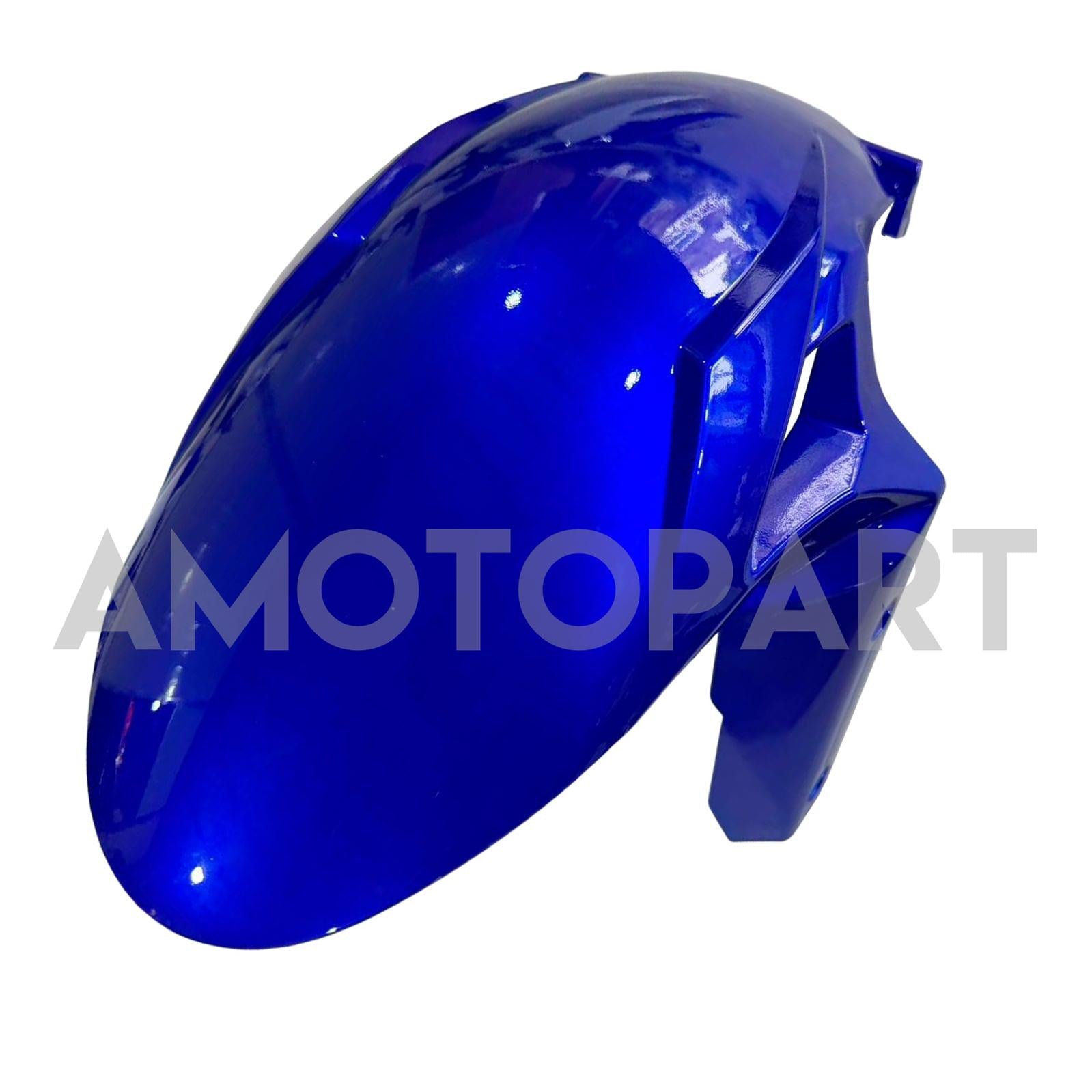 Amotopart 2019-2023 Kawasaki ZX6R White Blue Fairing Kit
