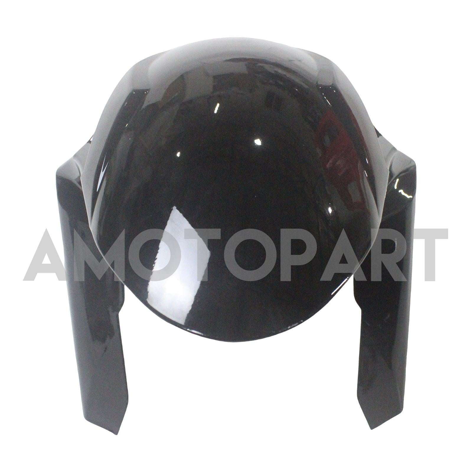 Amotopart 2019-2023 Kawasaki ZX6R Glossy Red Black Fairing Kit