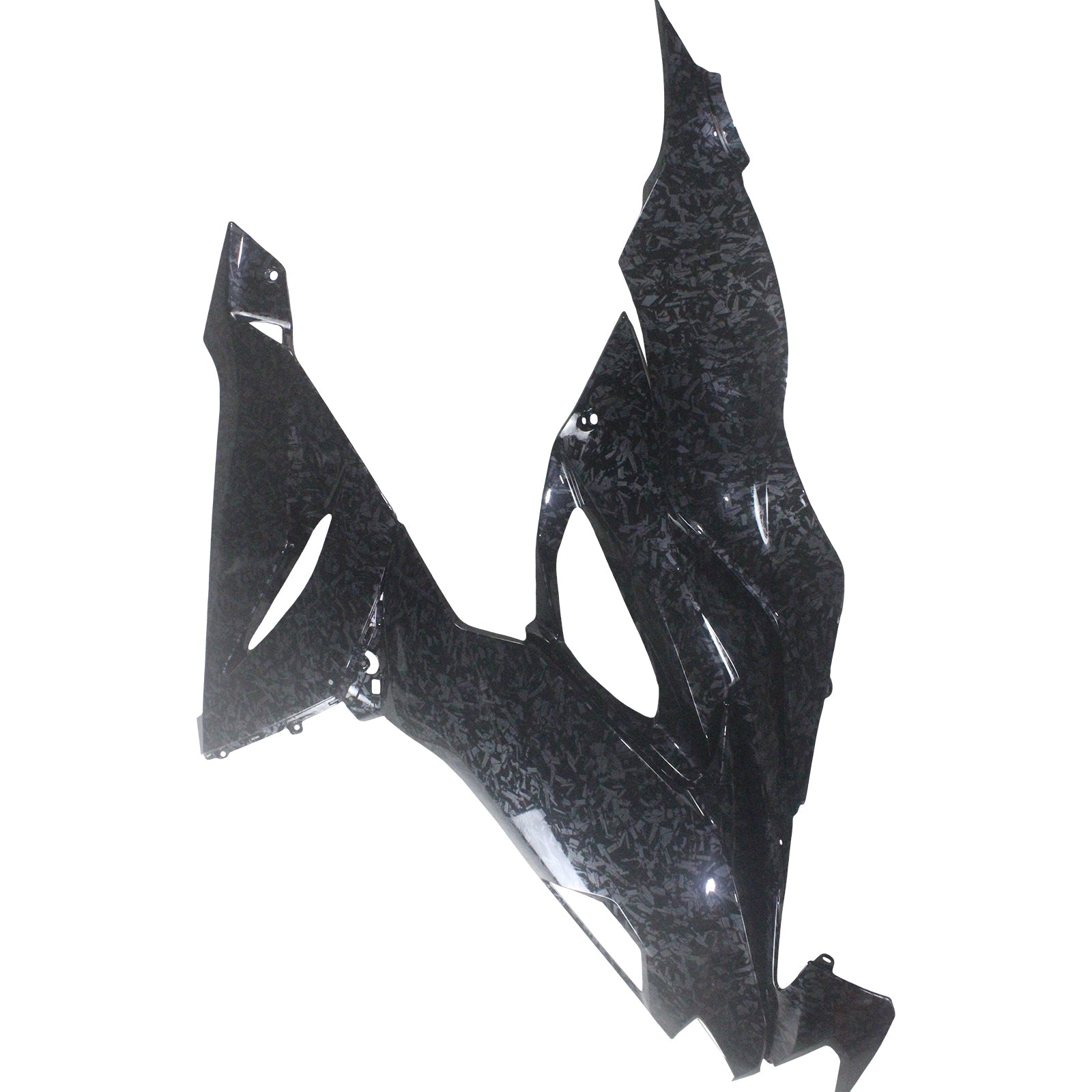 Amotopart 2019-2023 Kawasaki ZX6R Carbon Marble Fairing Kit