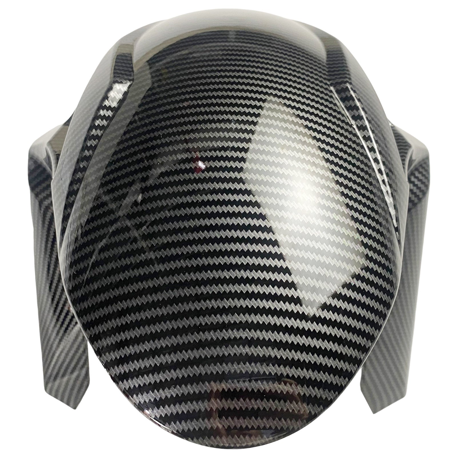 Amotopart 2019-2023 Kawasaki ZX6R Carbon Fiber White Fairing Kit