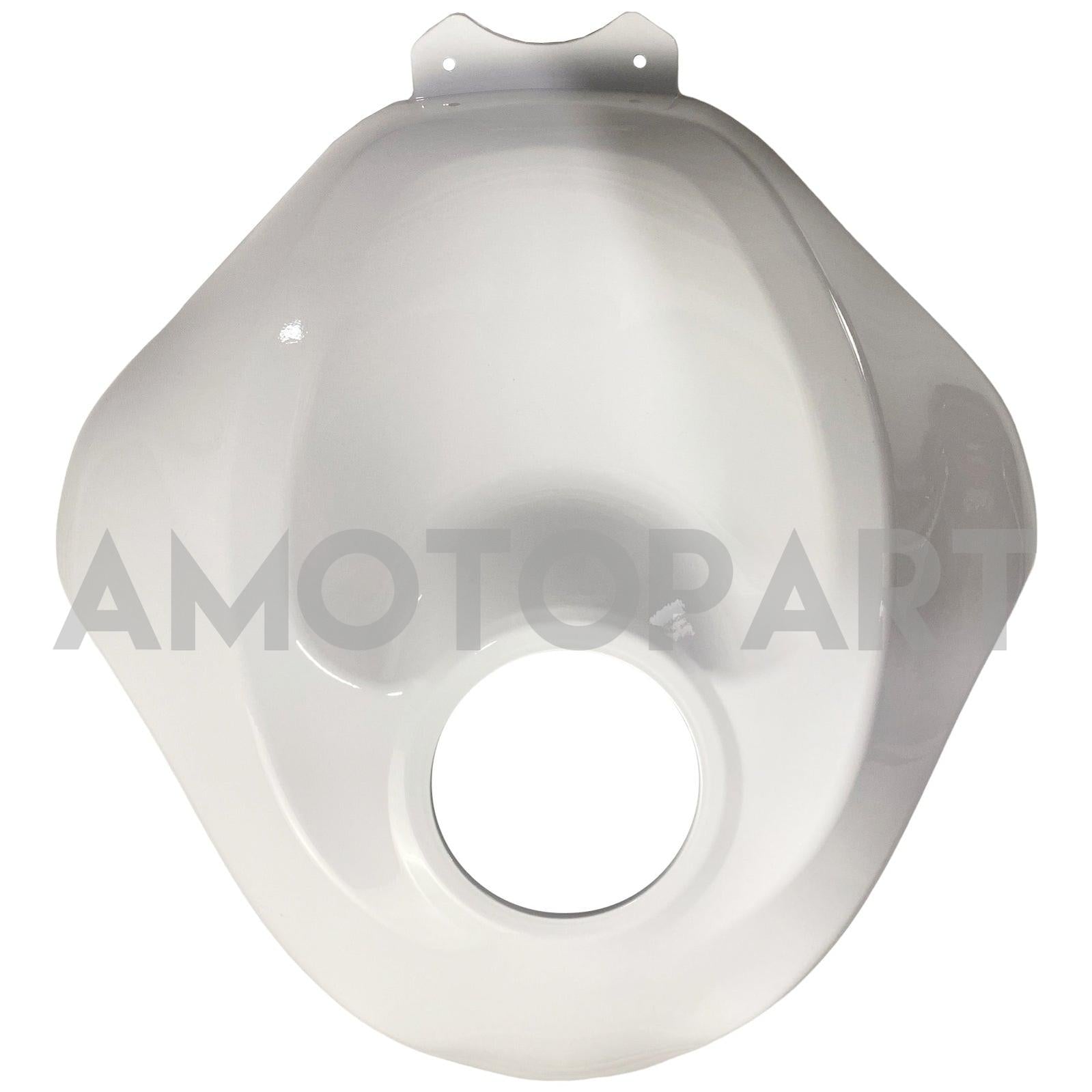 Amotopart 2019-2023 Kawasaki ZX6R Carbon Fiber White Fairing Kit