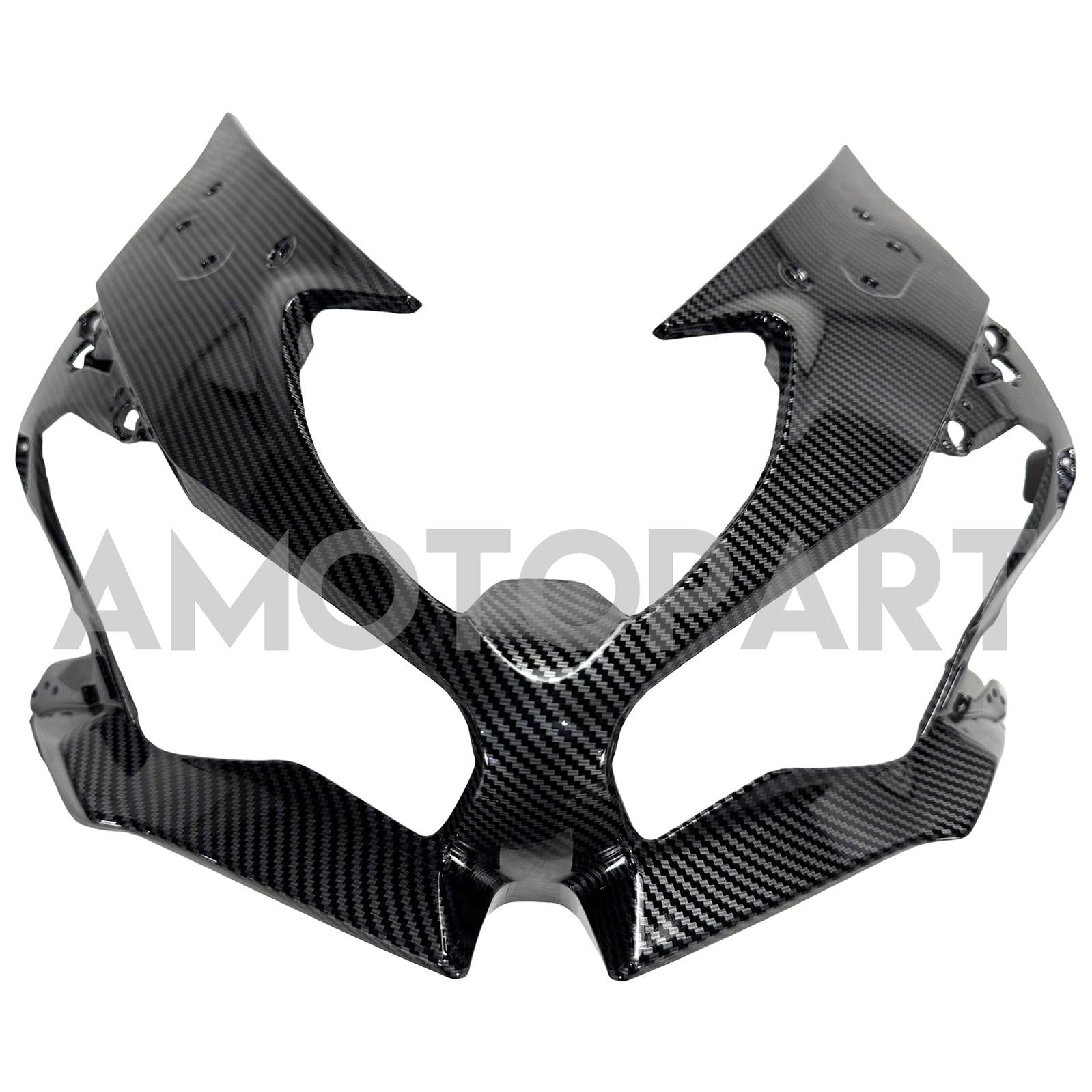 Amotopart 2019-2023 Kawasaki ZX6R Carbon Fiber Pattern Fairing Kit