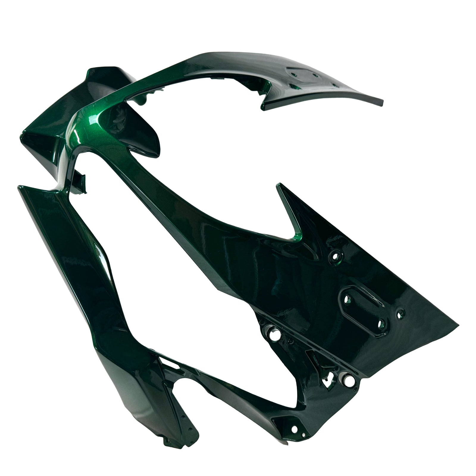 Amotopart 2019-2023 Kawasaki ZX6R Metallic Green Fairing Kit