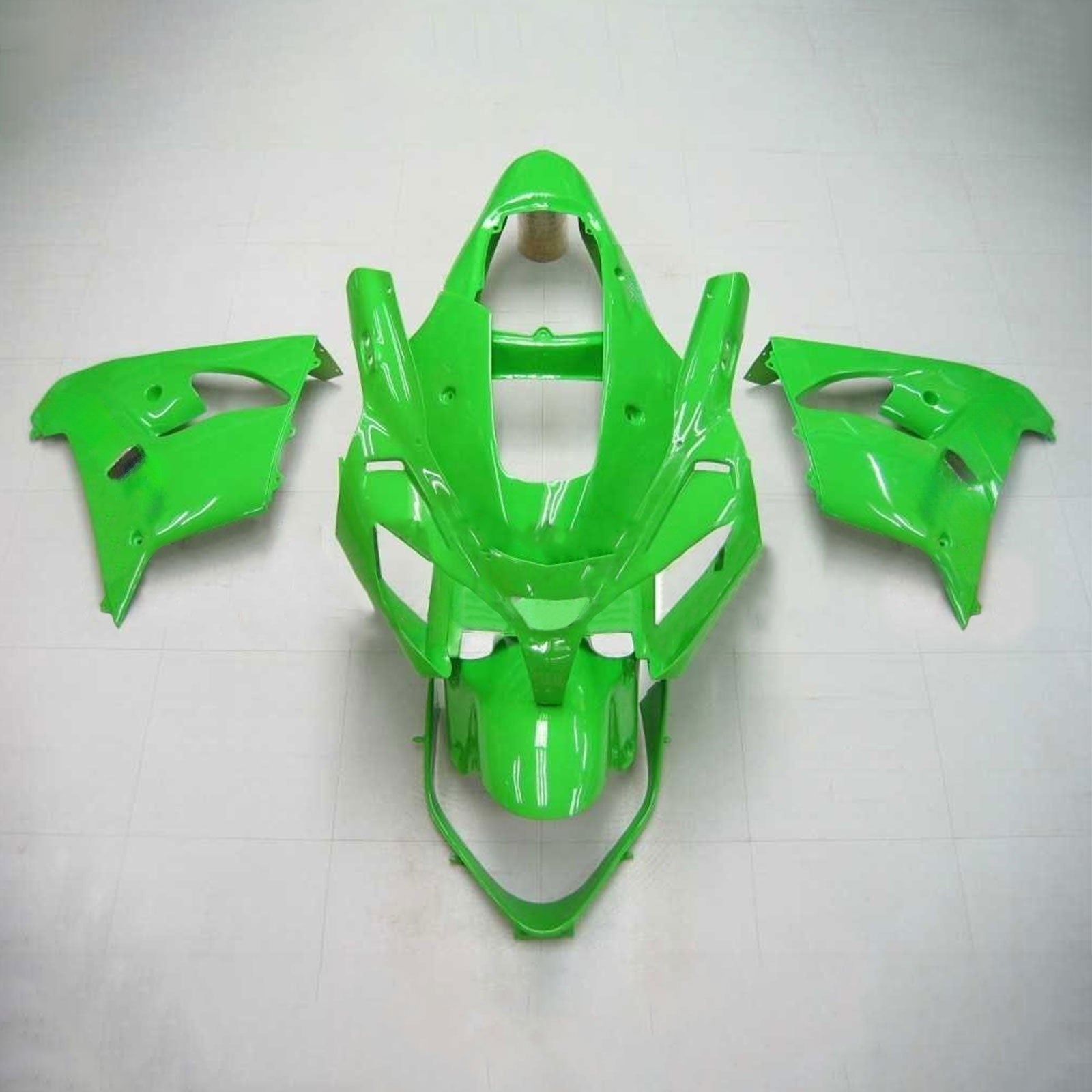 Amotopart Kawasaki 2002-2003 ZX9R Green Fairing Kit