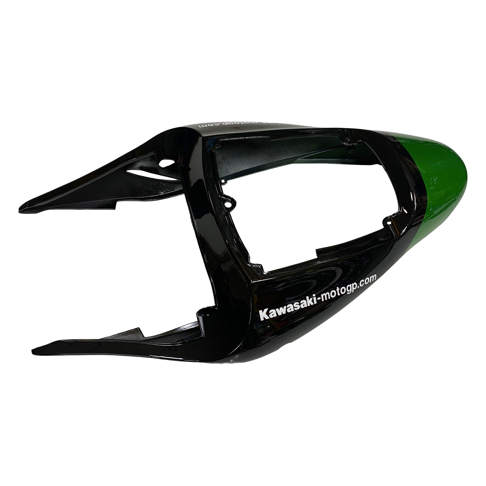 Amotopart Verkleidungsset für Kawasaki ZX9R 2002–2003, dunkelgrün und schwarz