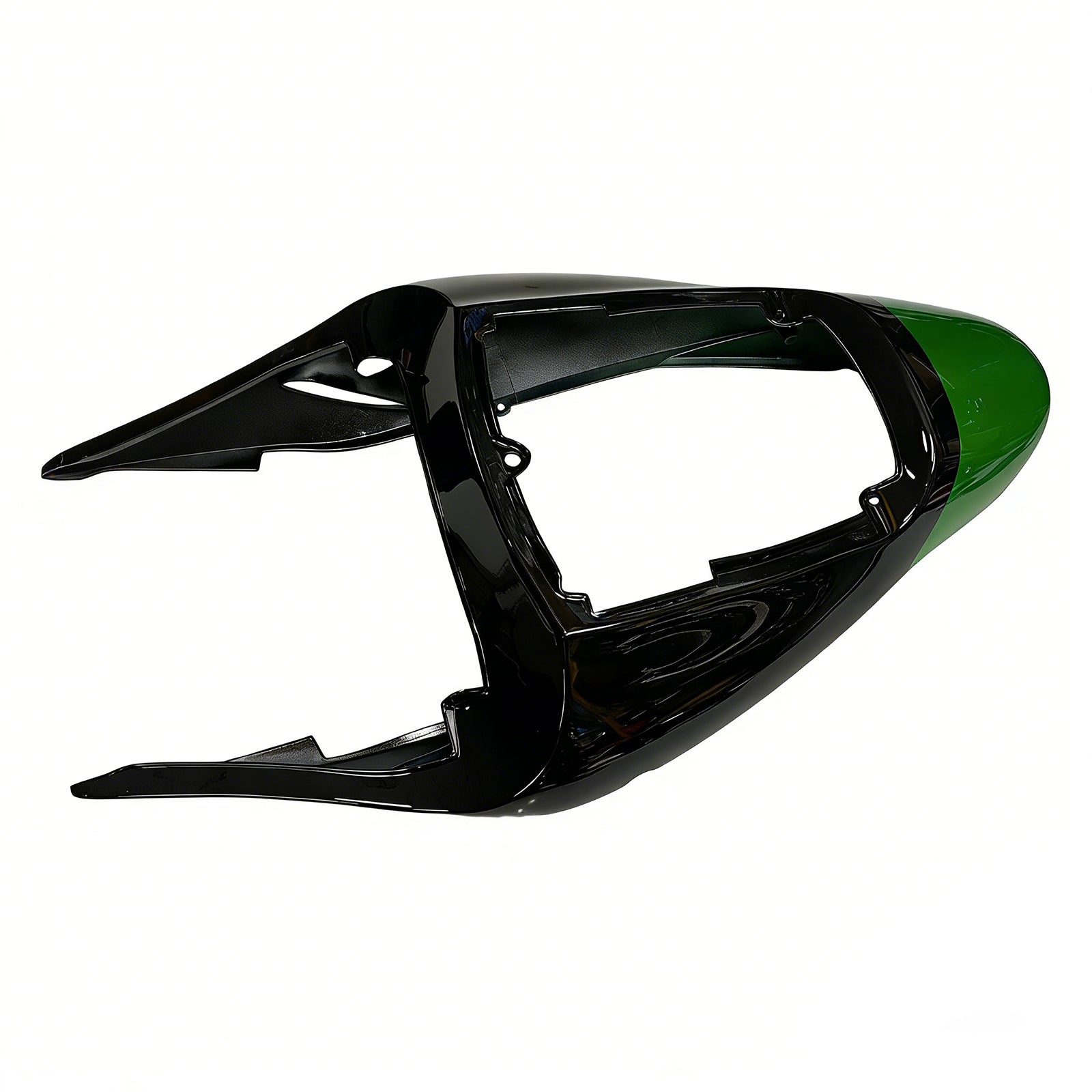 Amotopart Kawasaki 2002-2003 ZX9R Kit de carenado verde oscuro negro