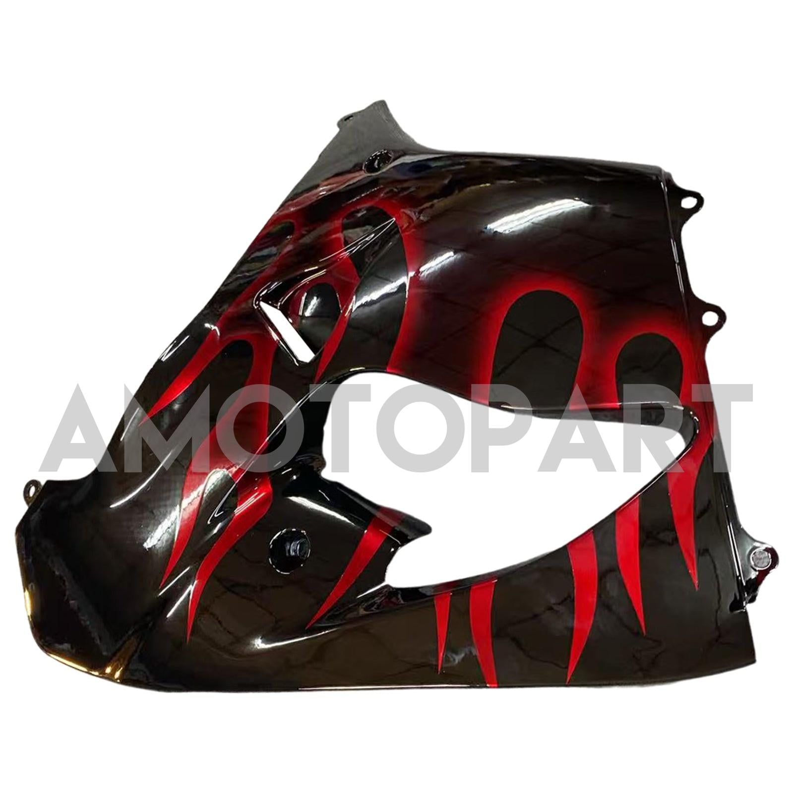 Amotopart 2002-2003 Kawasaki ZX9R ブラック レッドフレーム