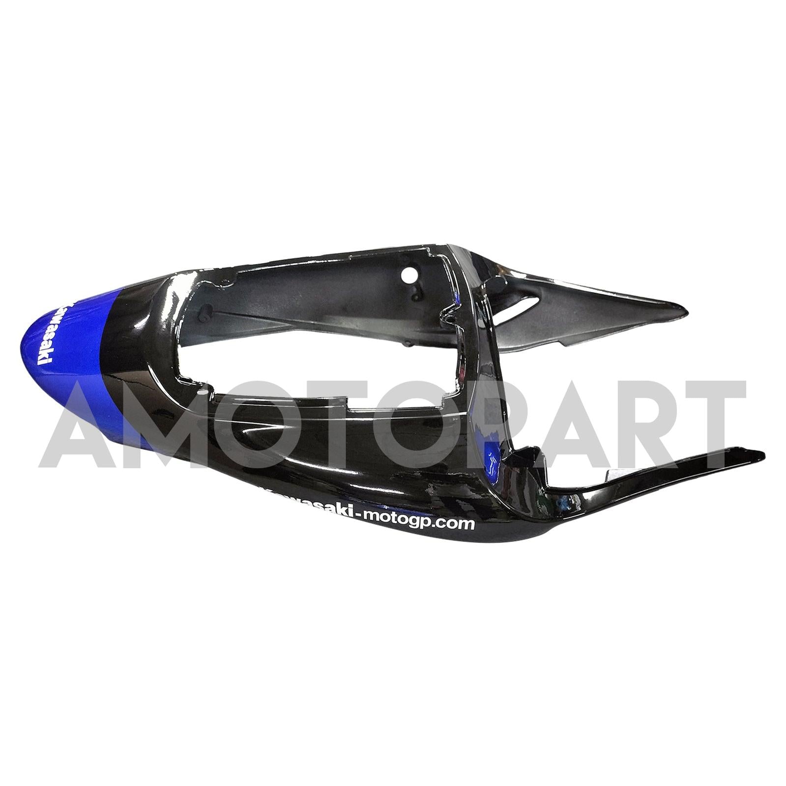 Amotopart 2002-2003 Kawasaki ZX9R Black & Blue Monster Style1 Fairing Kit