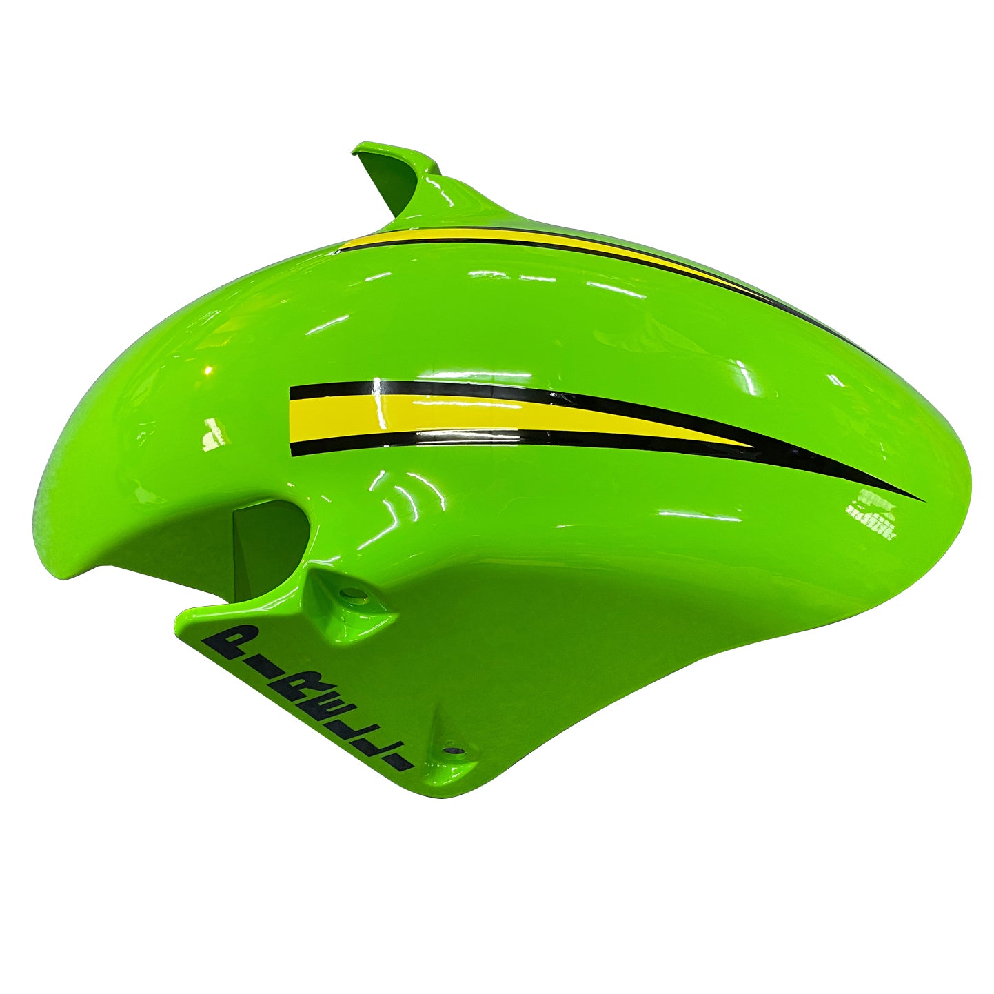 Amotopart 2002-2003 Kawasaki ZX9R Black&Green Style2 Fairing Kit