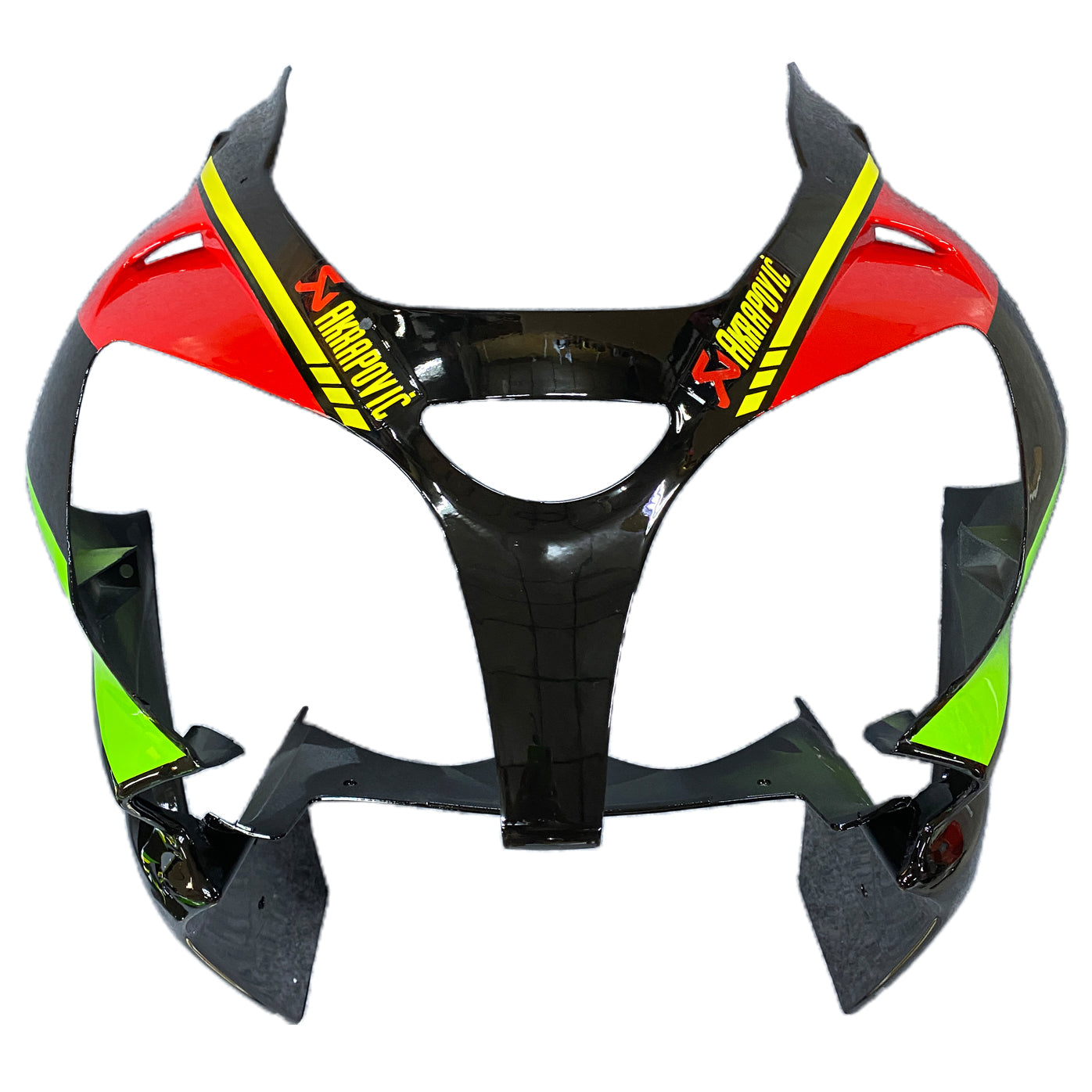 Amotopart 2002-2003 Kawasaki ZX9R Black&Green Style2 Fairing Kit