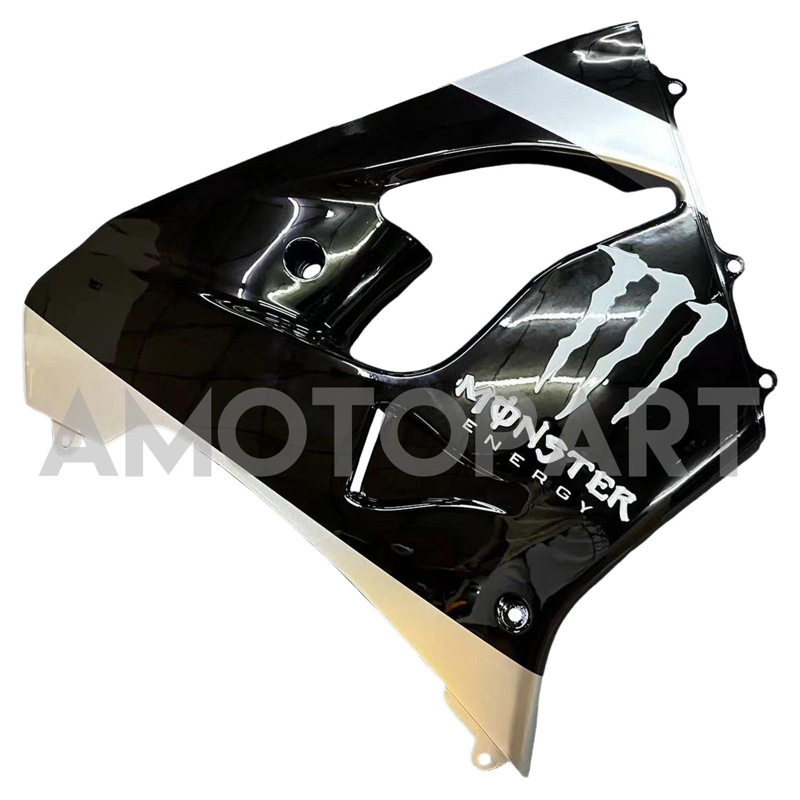 Amotopart 2002-2003 Kawasaki ZX9R Black Grey Fairing Kit