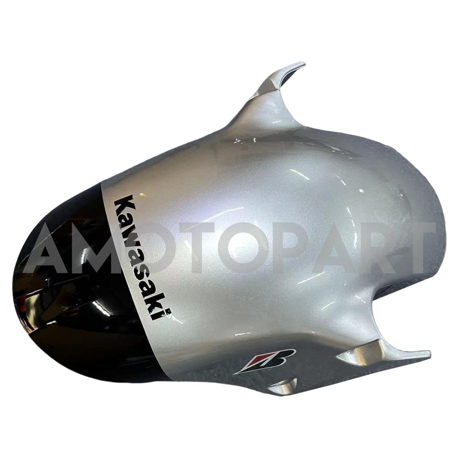 Amotopart 2002-2003 Kawasaki ZX9R Black Grey Fairing Kit