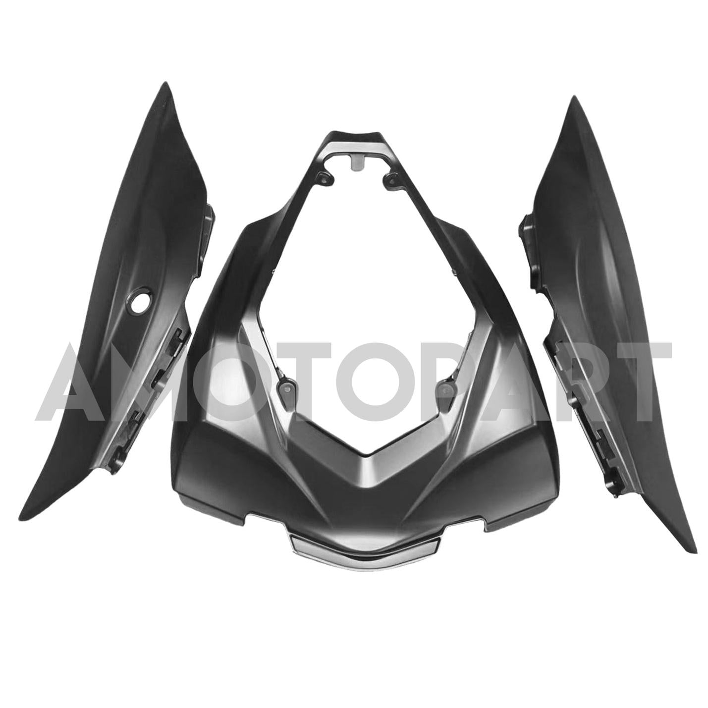 Amotopart 2016-2020 ZX10R Kawasaki Black Fairing Kit