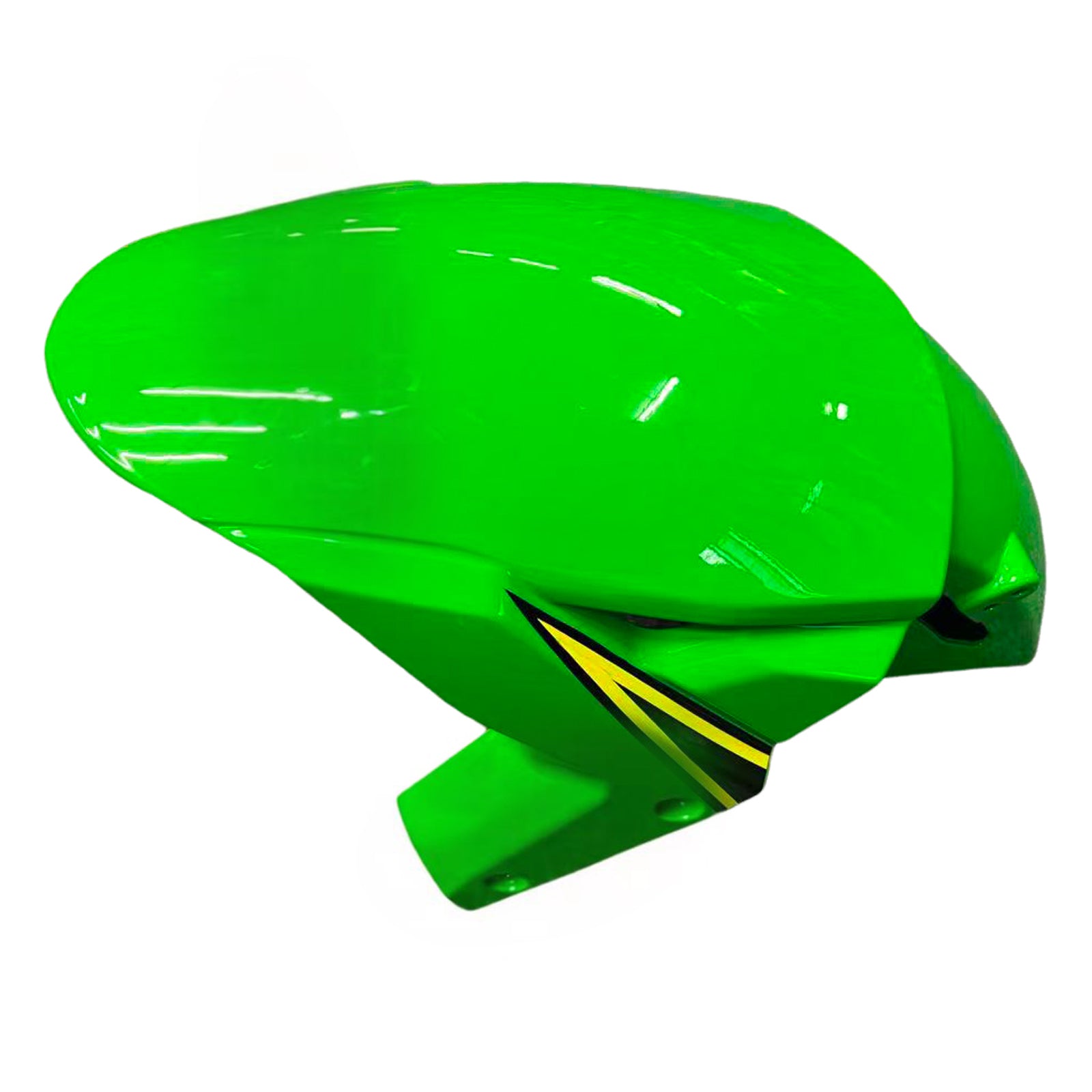 Amotopart Kawasaki 2016-2020 ZX10R Grøn Sort Farve Mix Fairing Kit