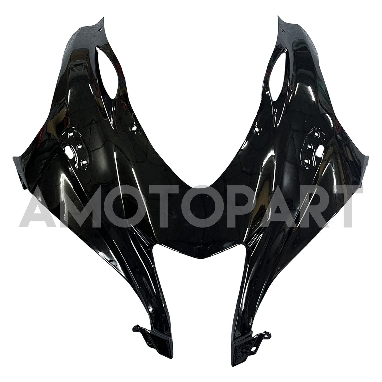 Amotopart Kawasaki 2016-2020 ZX10R Glossy Black Fairing Kit