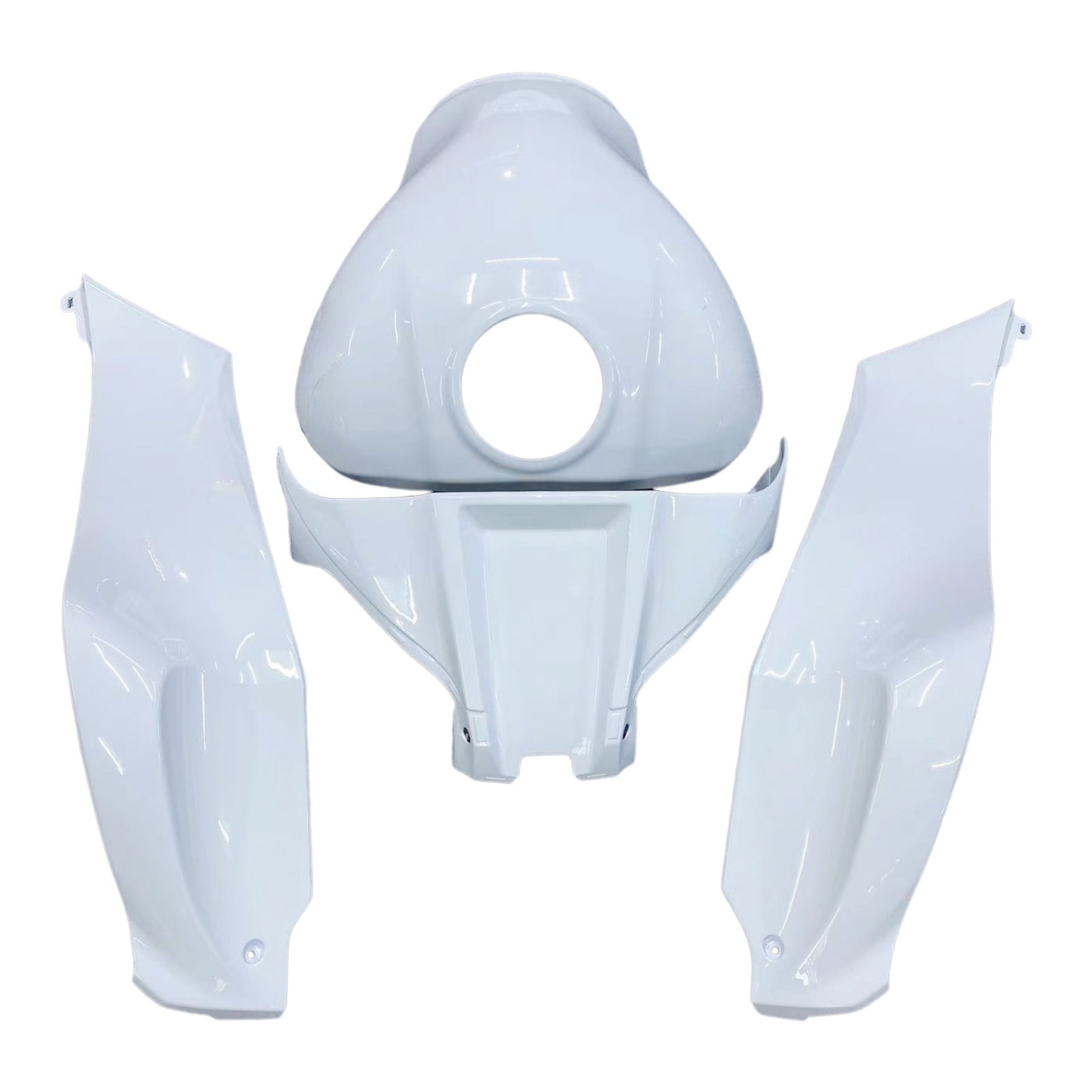 Amotopart Kawasaki 2016-2020 ZX10R White Fairing Kit