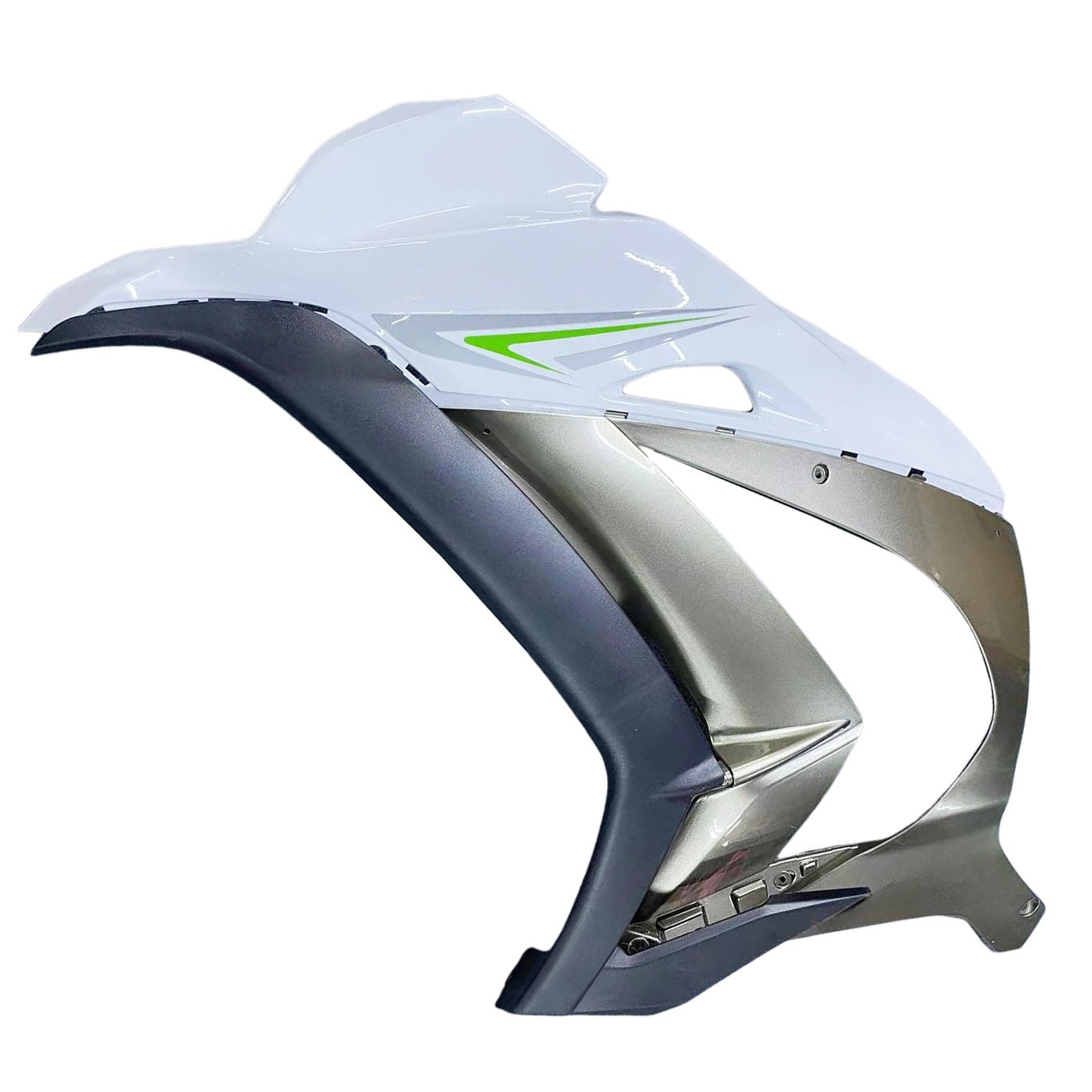 Amotopart Kawasaki 2016-2020 ZX10R White Fairing Kit