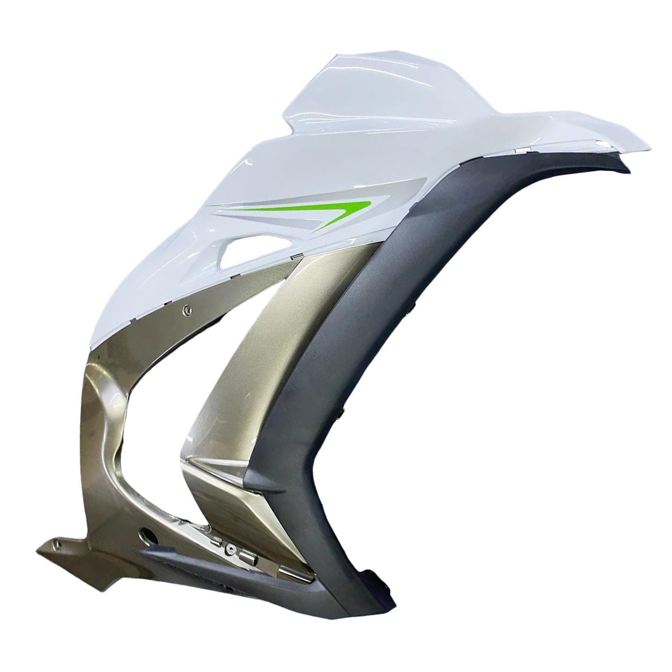 Amotopart Kawasaki 2016-2020 ZX10R White Fairing Kit