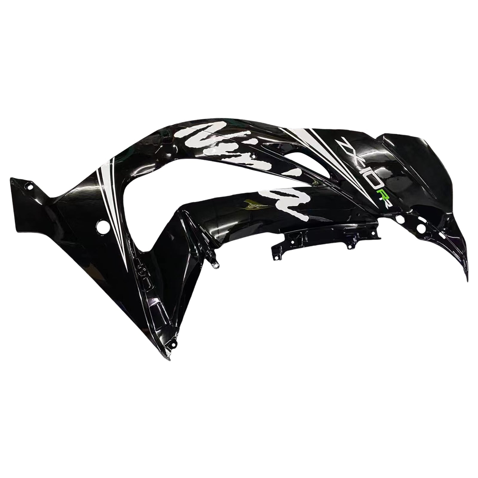 Amotopart Kawasaki ZX10R 2016–2020 schwarzes Verkleidungsset