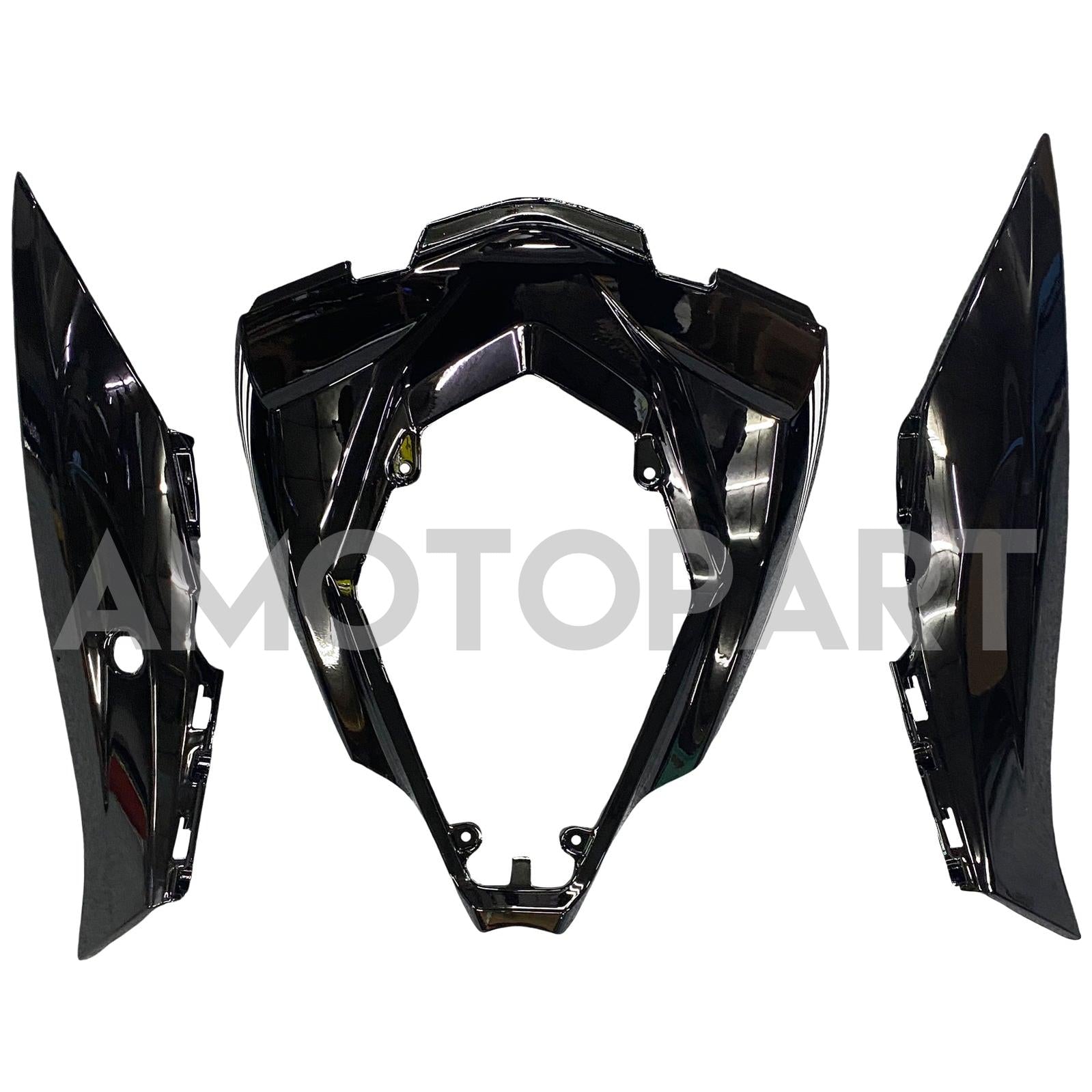 Amotopart Kawasaki ZX10R 2016-2020 ブラック フェアリングキット