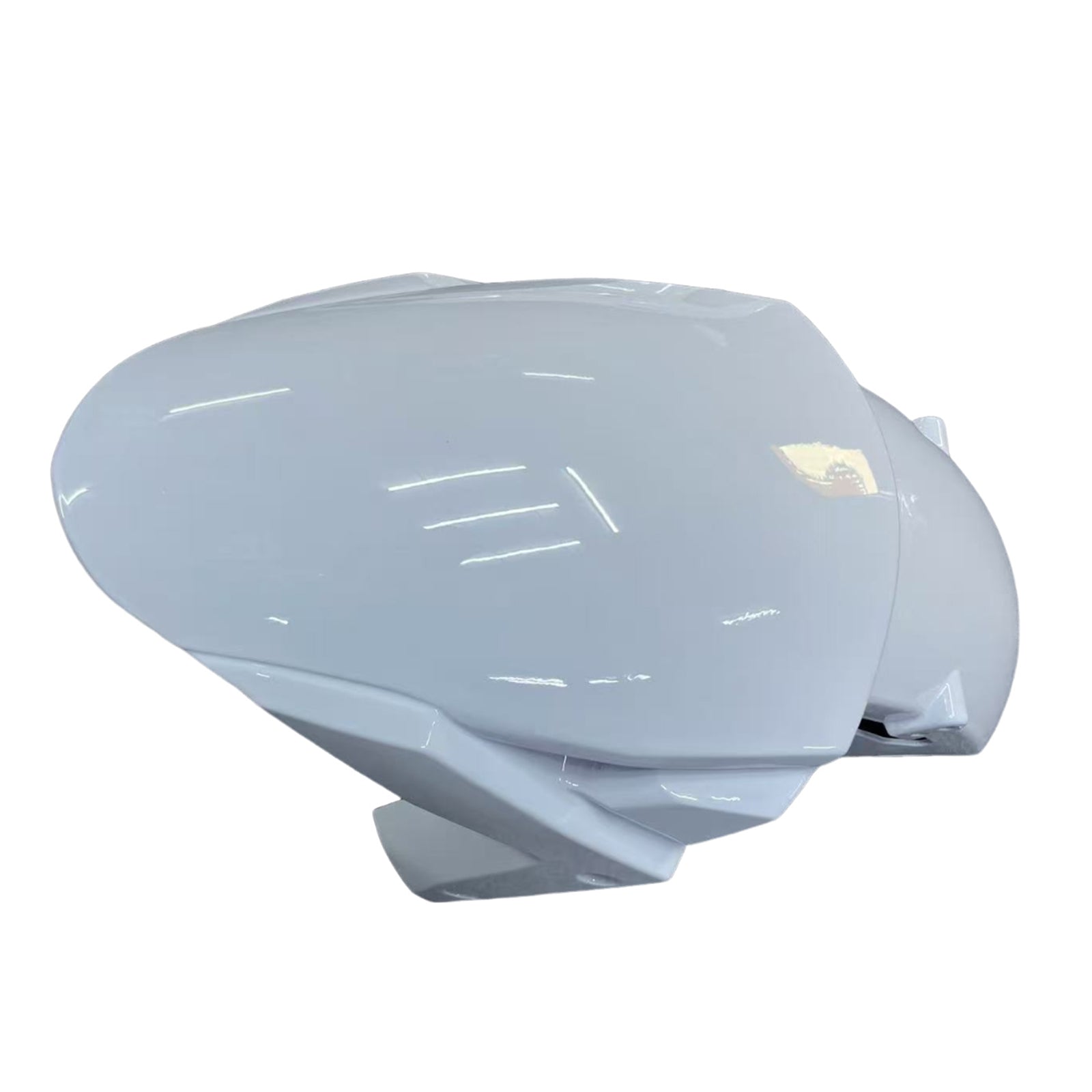 Kit de carenado Amotopart Kawasaki ZX10R 2016-2020 blanco y dorado