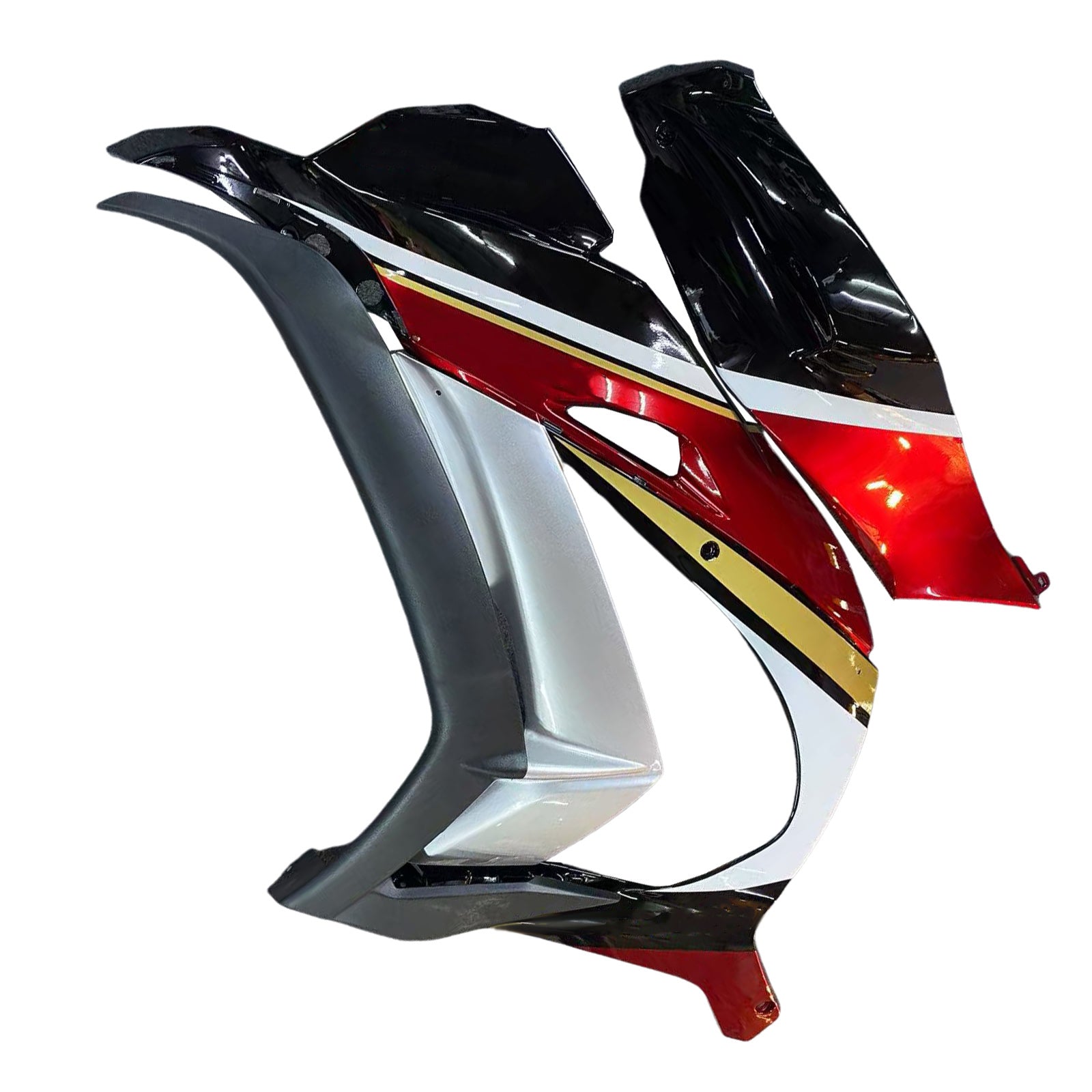Amotopart Kawasaki ZX10R 2016-2020 Black&Red Fairing Kit