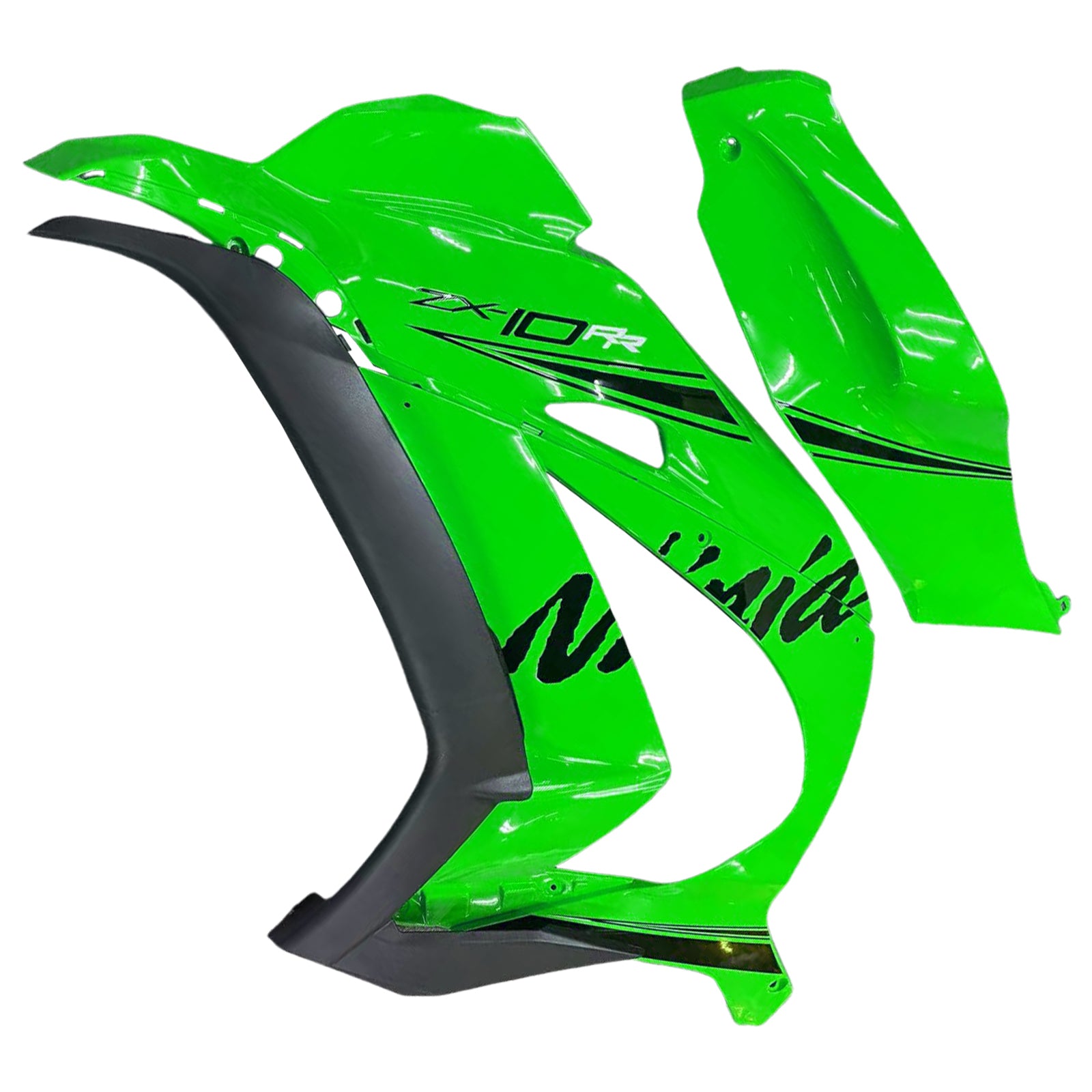 Amotopart 2016–2020 Kawasaki ZX10R grünes Verkleidungsset
