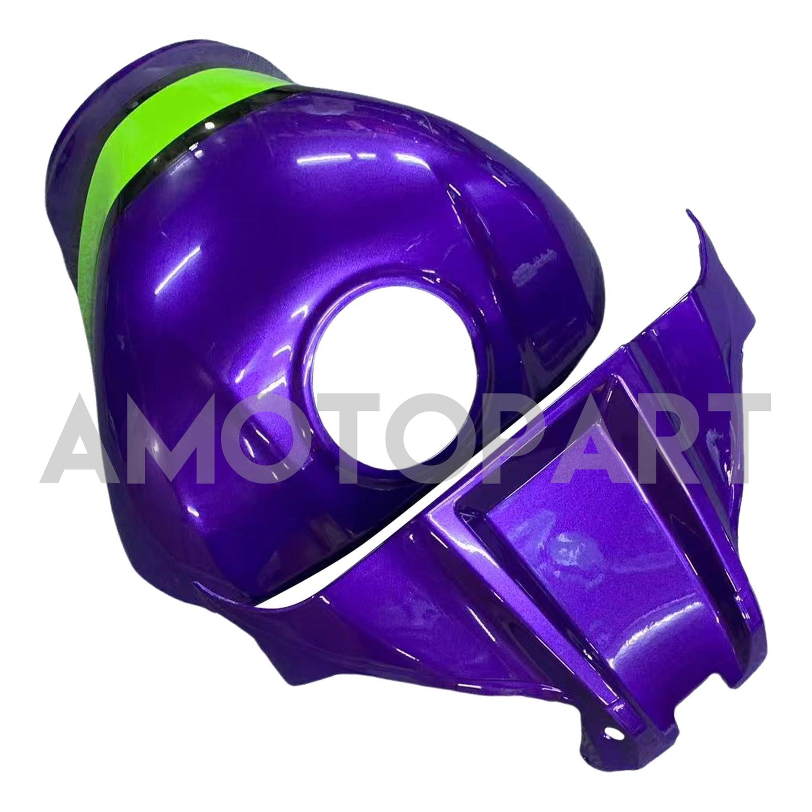 Amotopart 2016-2020 Kawasaki ZX10R Purple&Green Fairing Kit