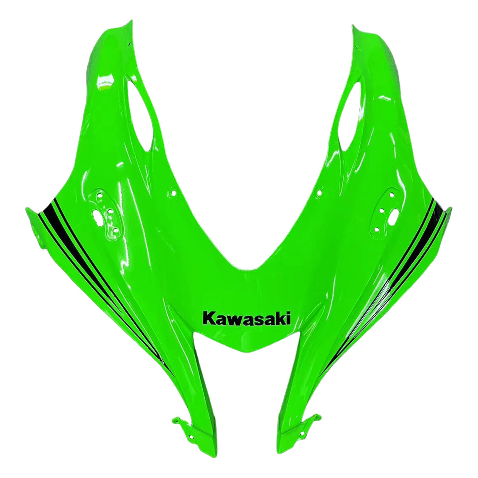 Amotopart 2016-2020 ZX10R Kawasaki Green&Black Style3 Fairing Kit