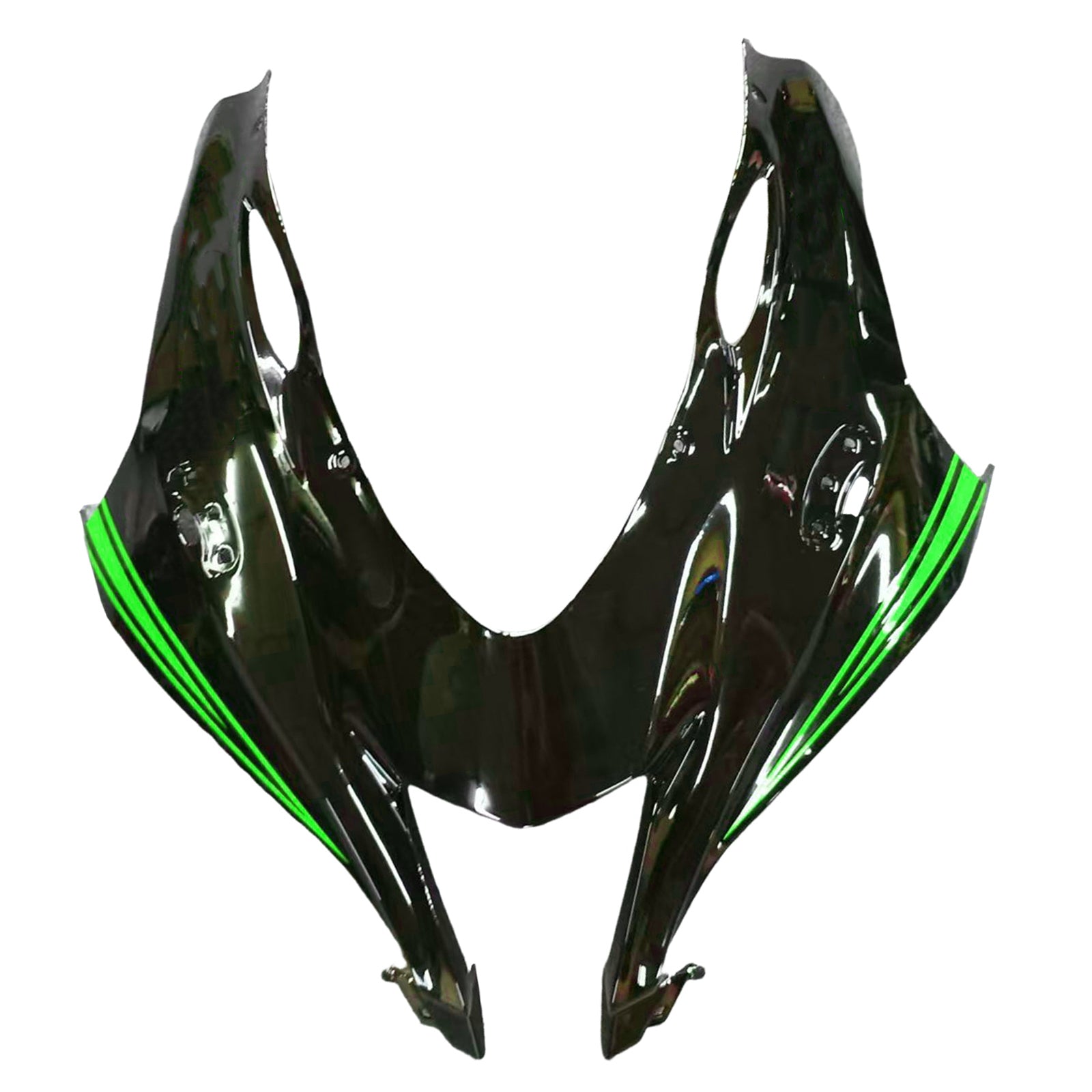 Amotopart 2016-2020 ZX10R Kawasaki Green&Black Style2 Fairing Kit