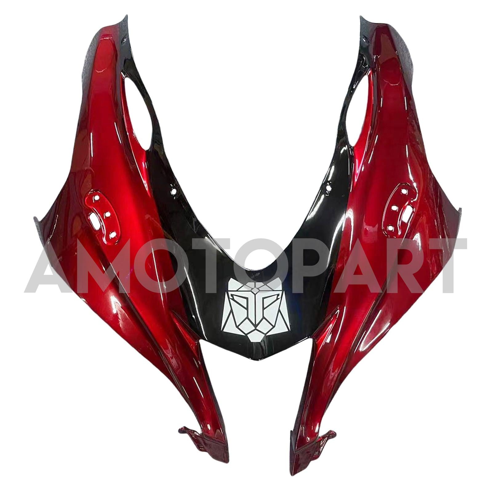 Amotopart 2016-2020 ZX10R Kawasaki Red & Black Style 7 Failing Kit